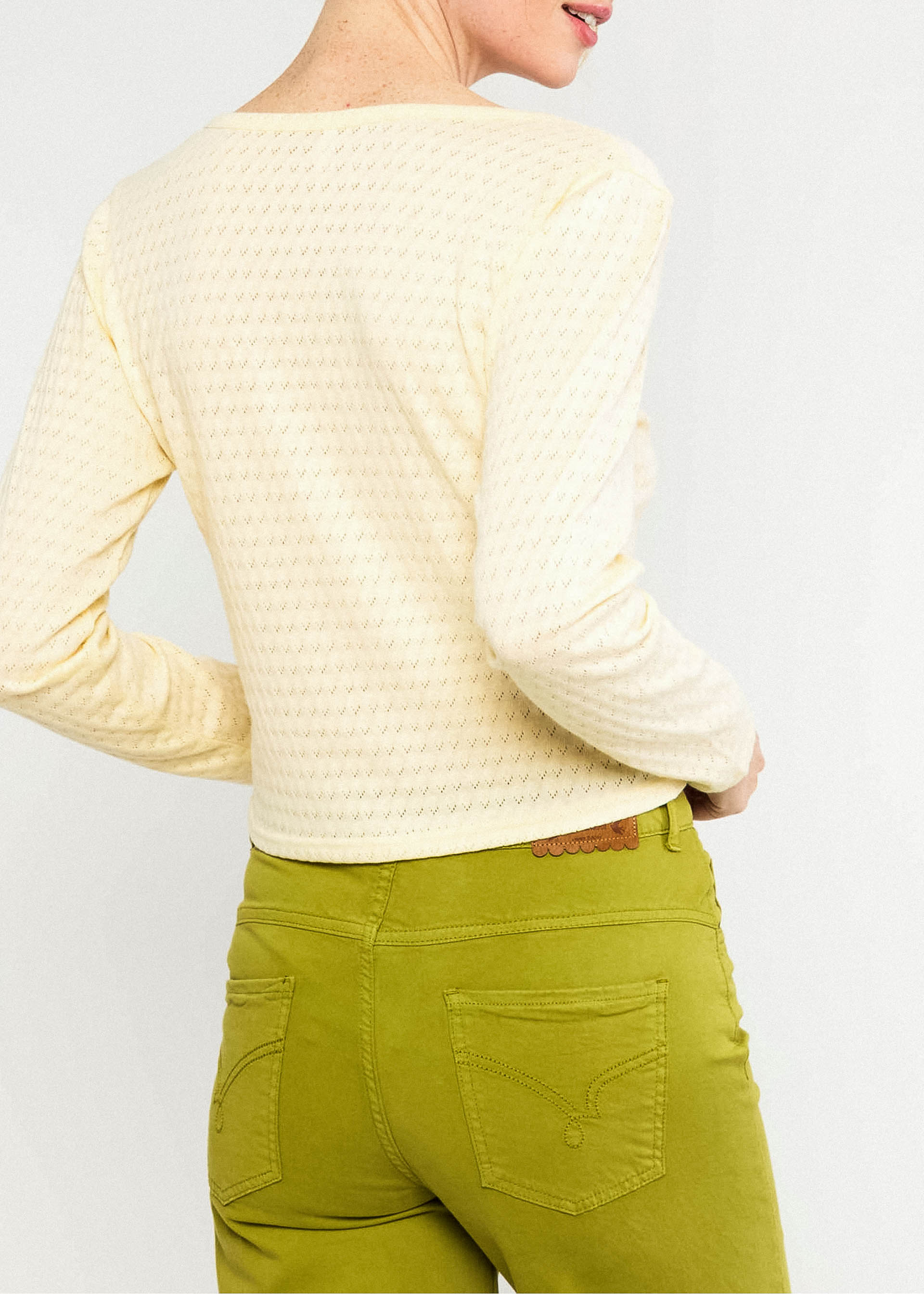 Blutsgeschwister Cardigan Filigree Cardymagic Weiß