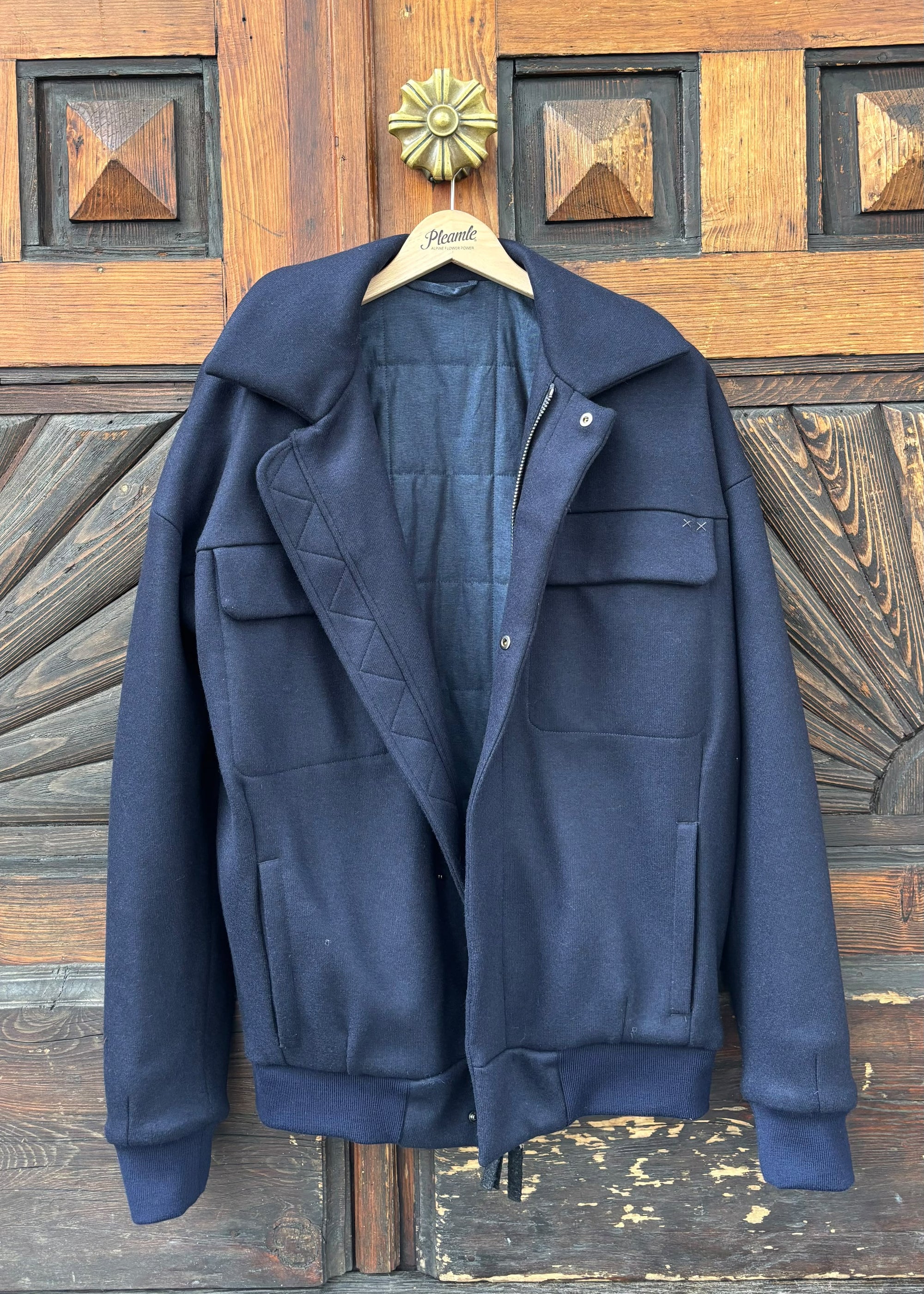 Knit Travel Bomber