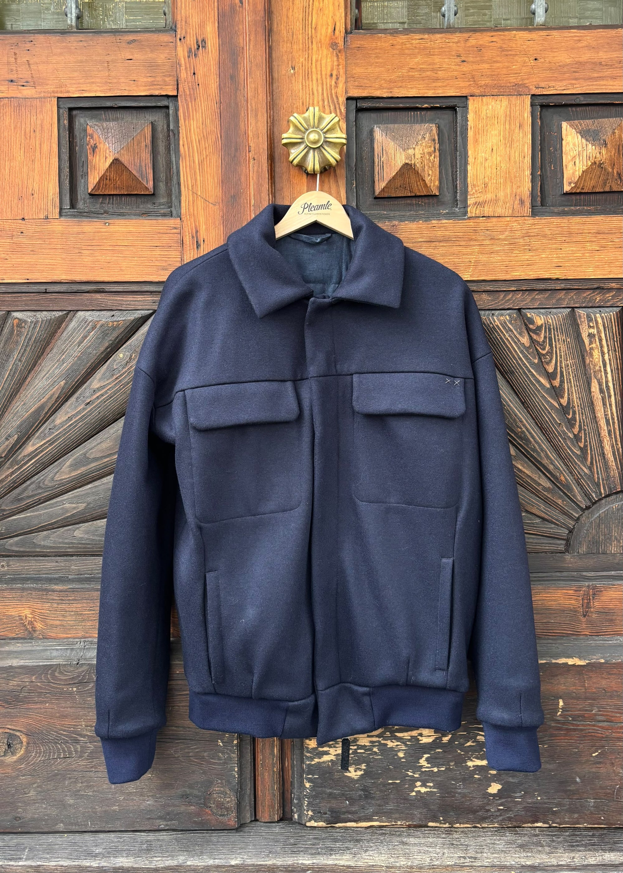 Knit Travel Bomber