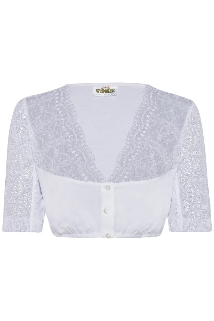 Wenger Dirndlbluse Anette Weiss
