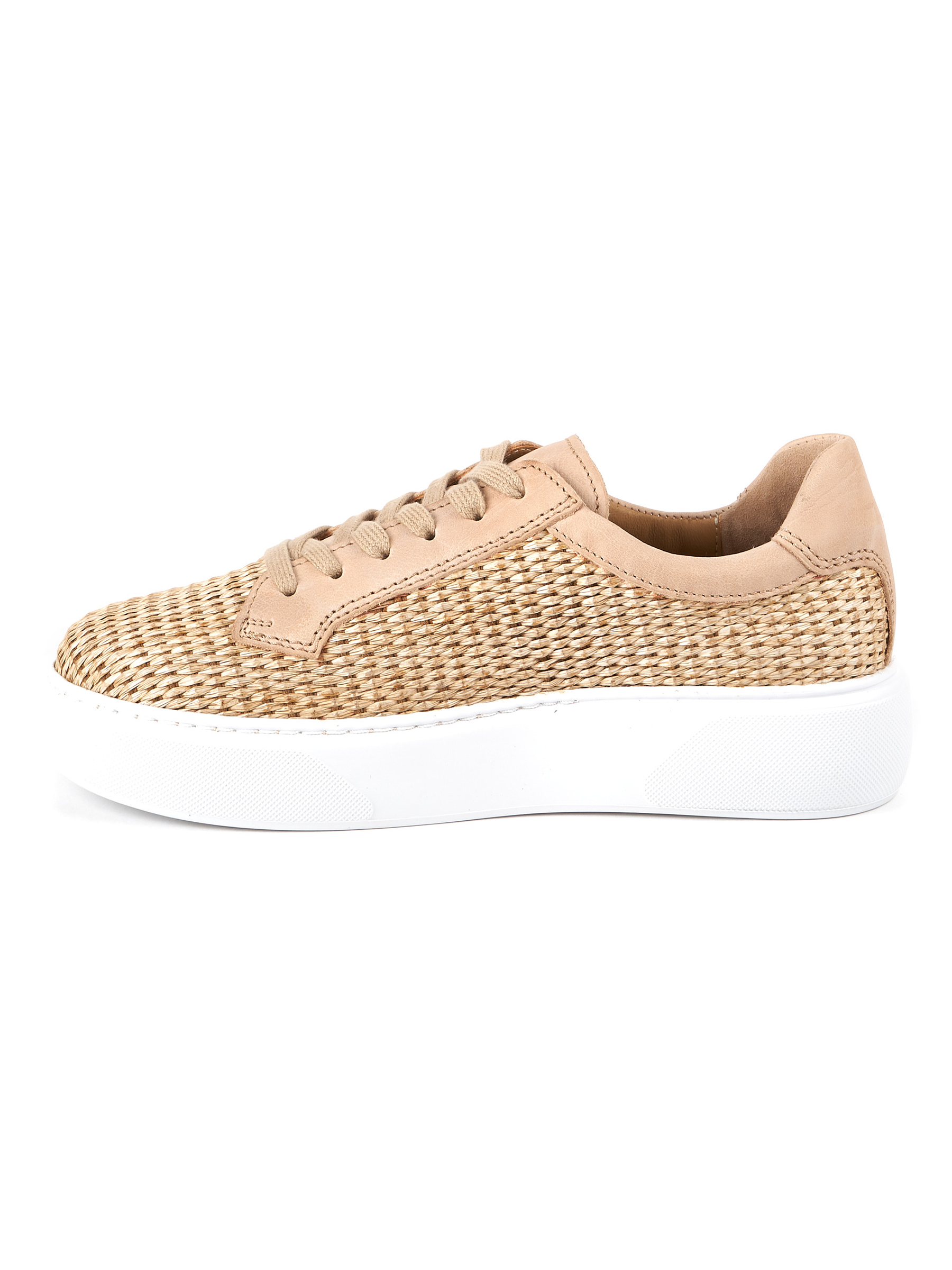 dirndl+bua Damen Sneaker Beige