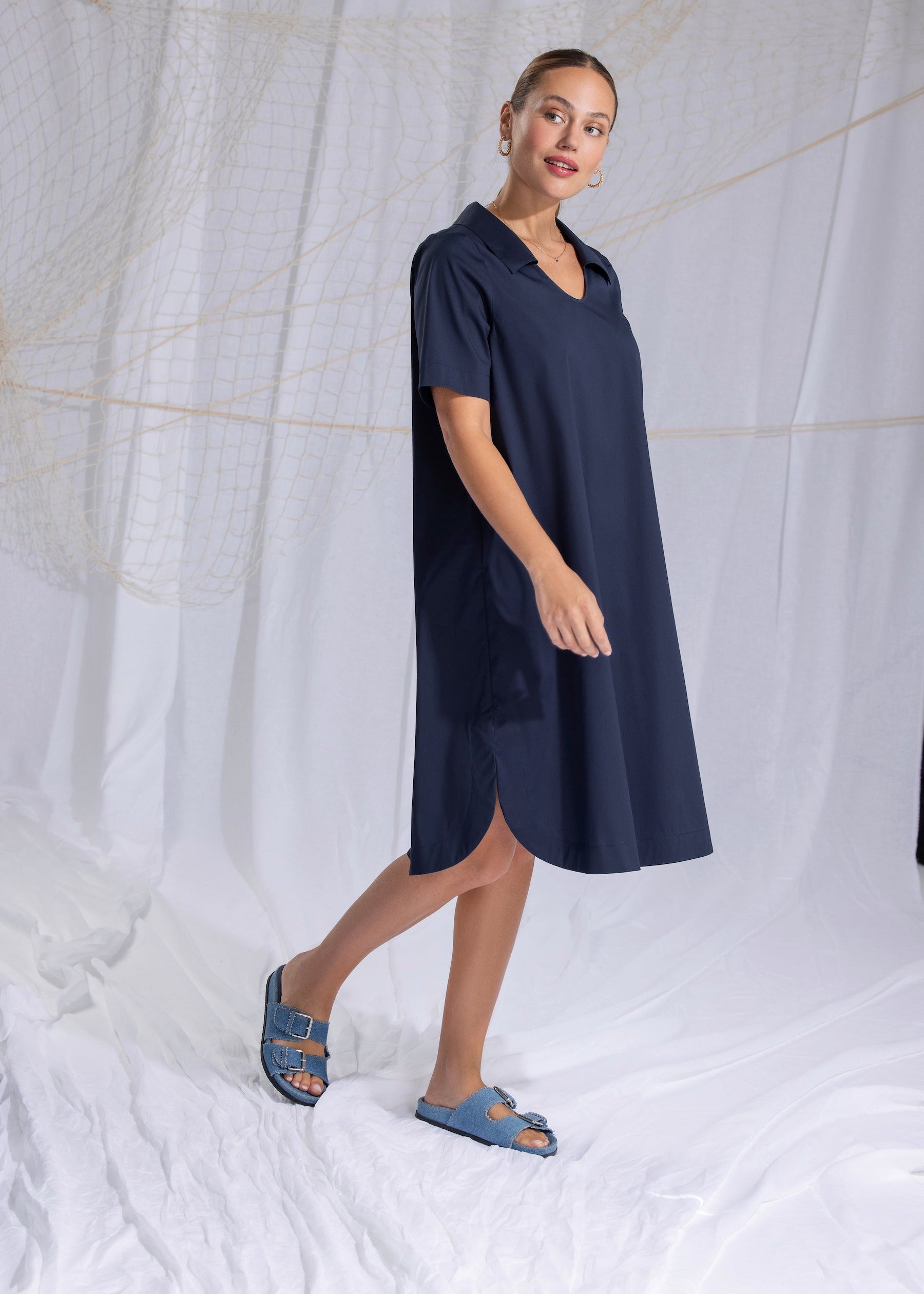 Wallmann Kleid Dunkelblau