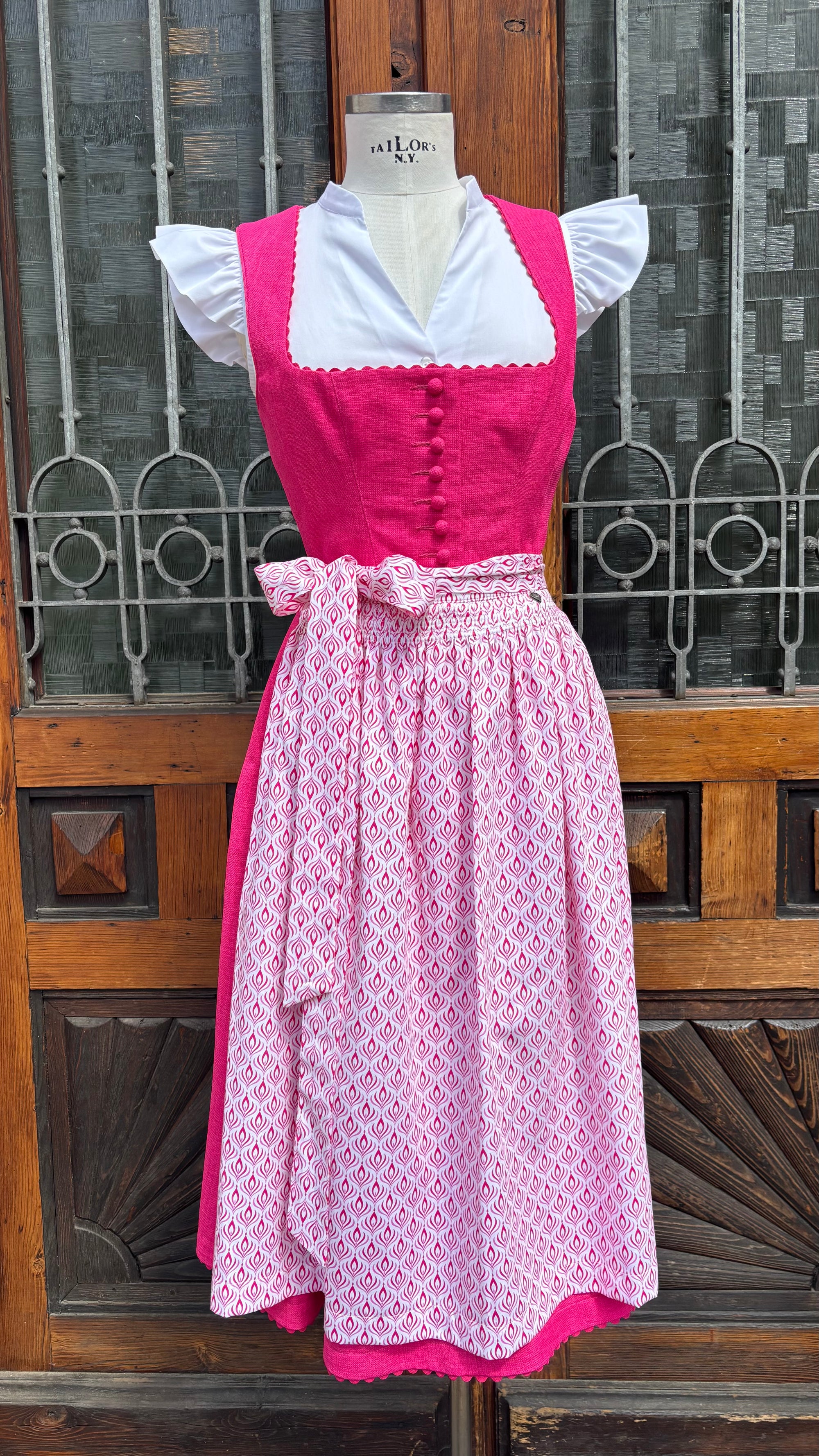 Country Line Dirndl Pink