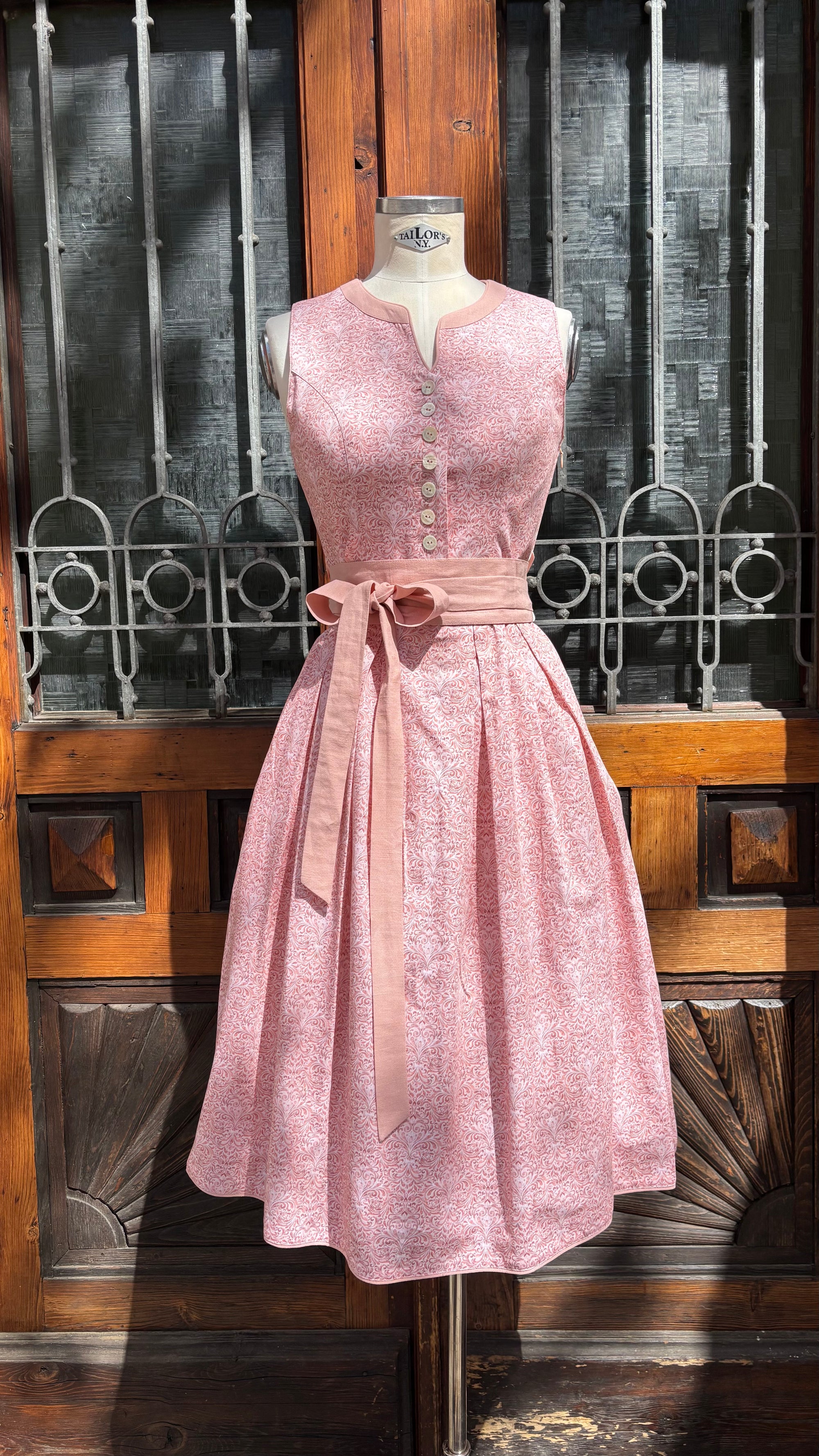 Country Line Kleid Rosa