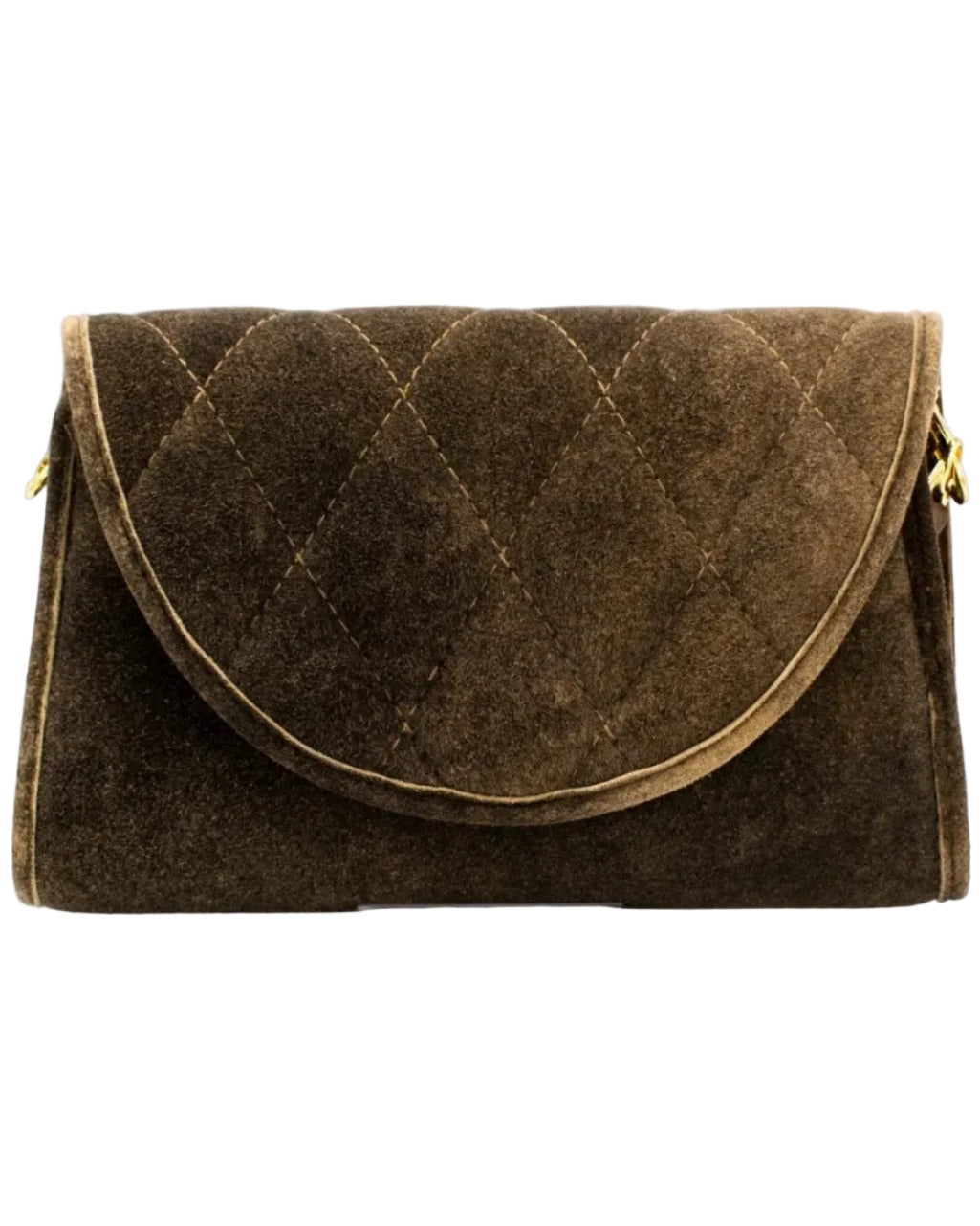 Sima Clutch mit Rautennaht
