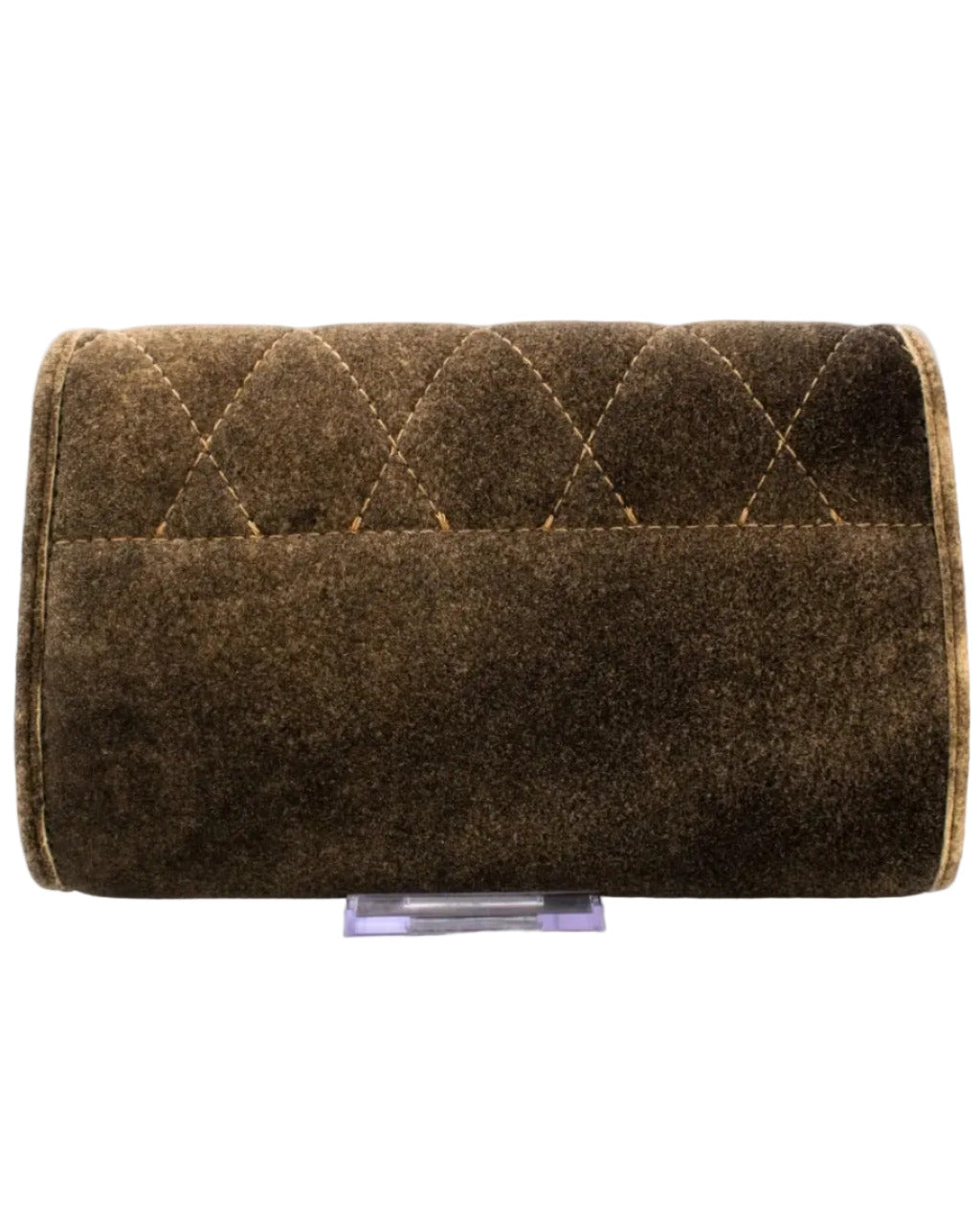 Sima Clutch mit Rautennaht