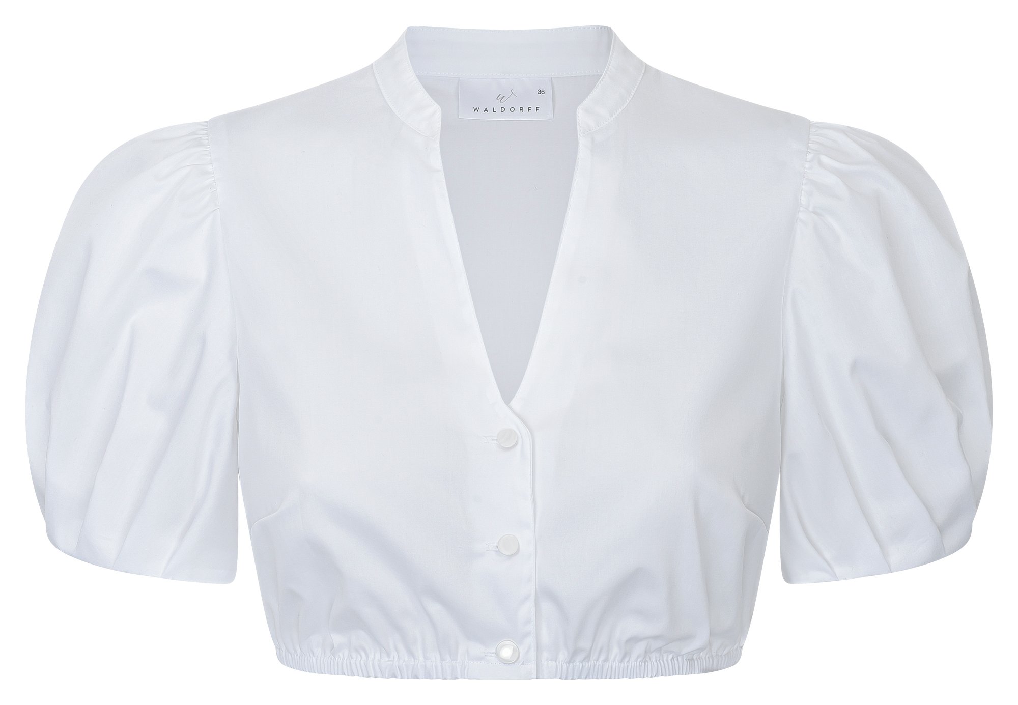 Waldorff Dirndlbluse Viktoria Weiß