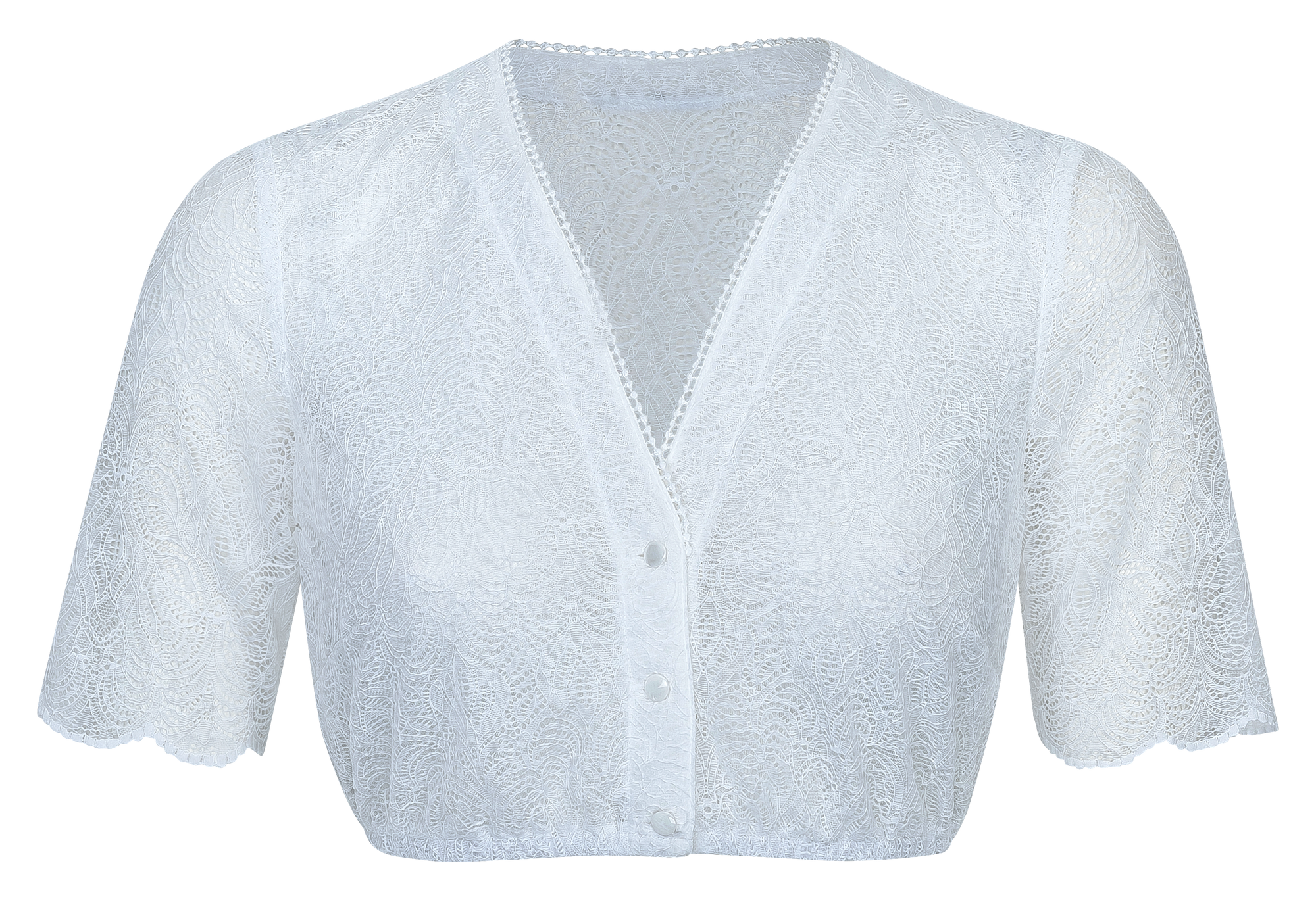 Waldorff Dirndlbluse Clara Weiß