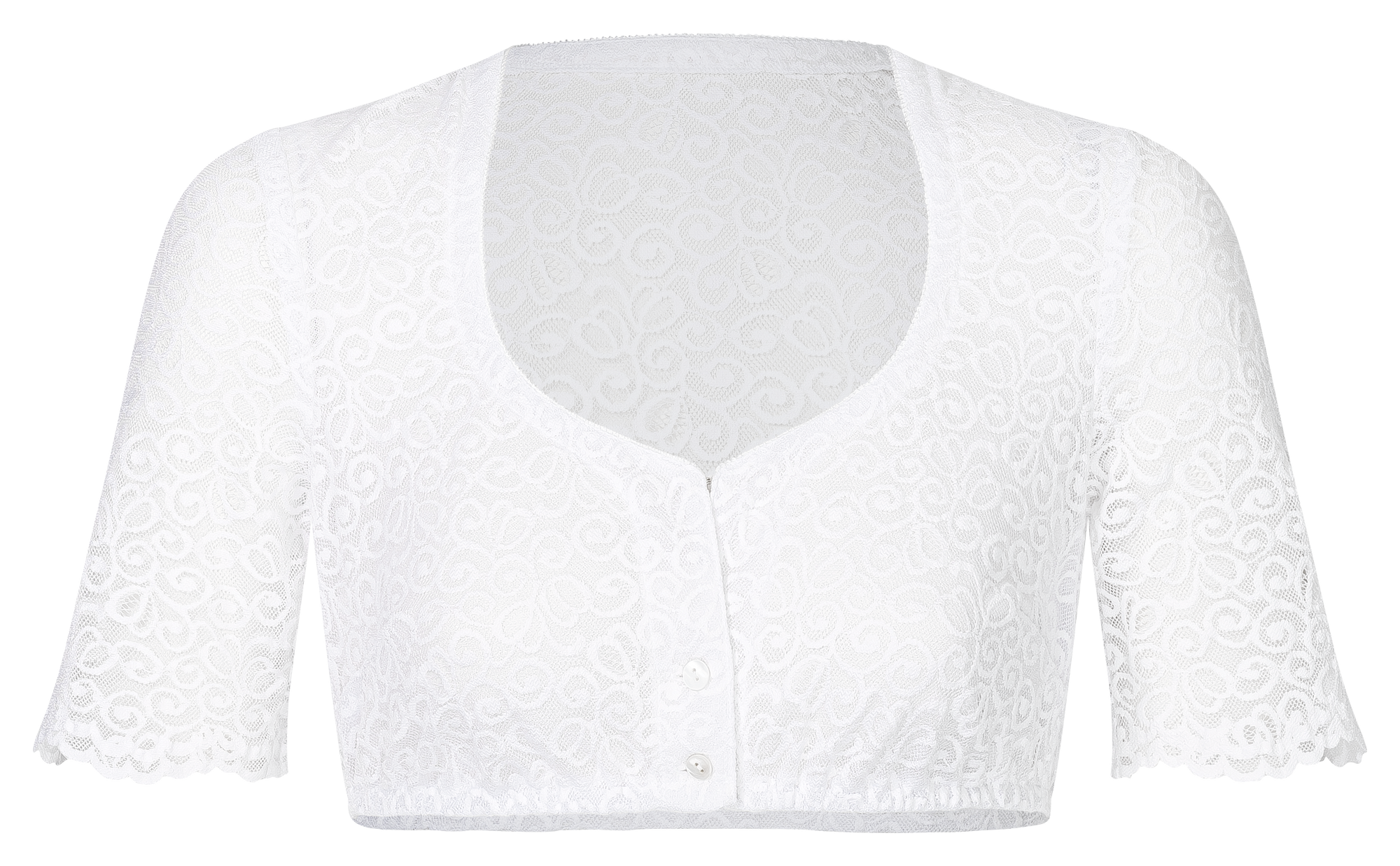 Waldorff Dirndlbluse Adele Weiß