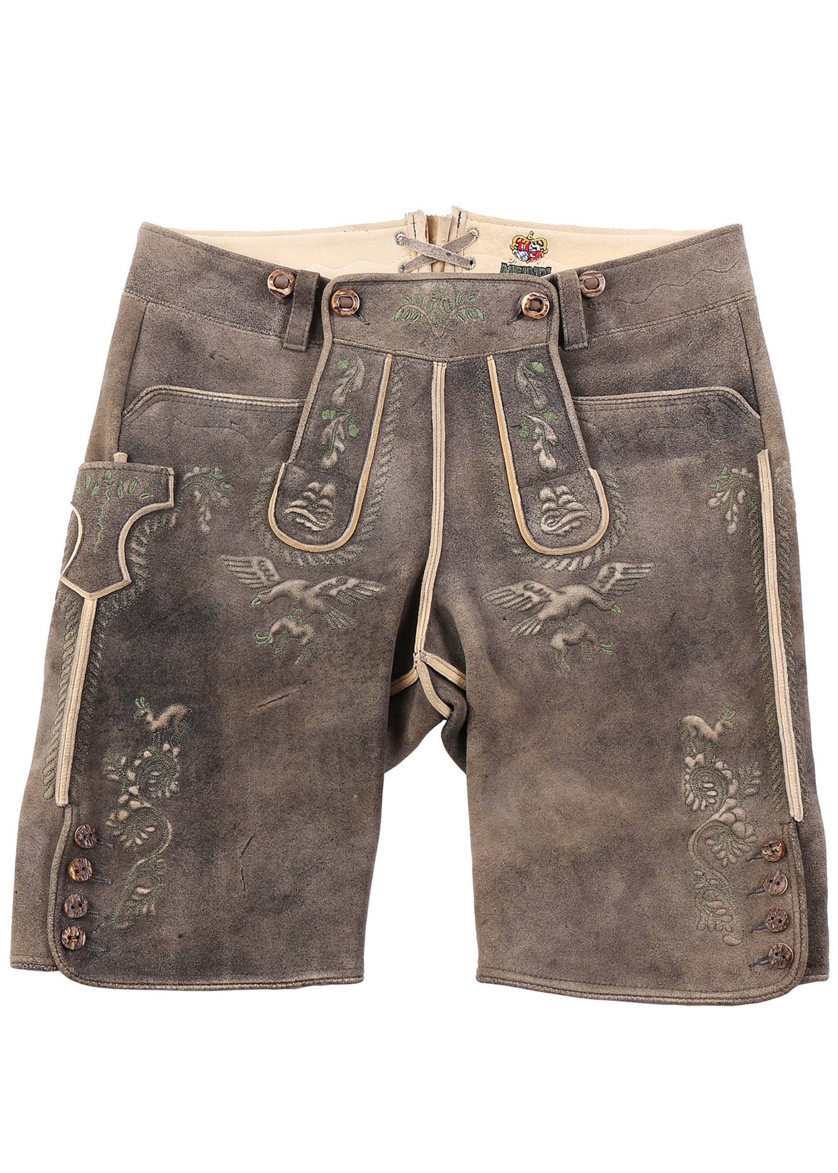 Meindl Herren Lederhose Gamskogel Old Grey