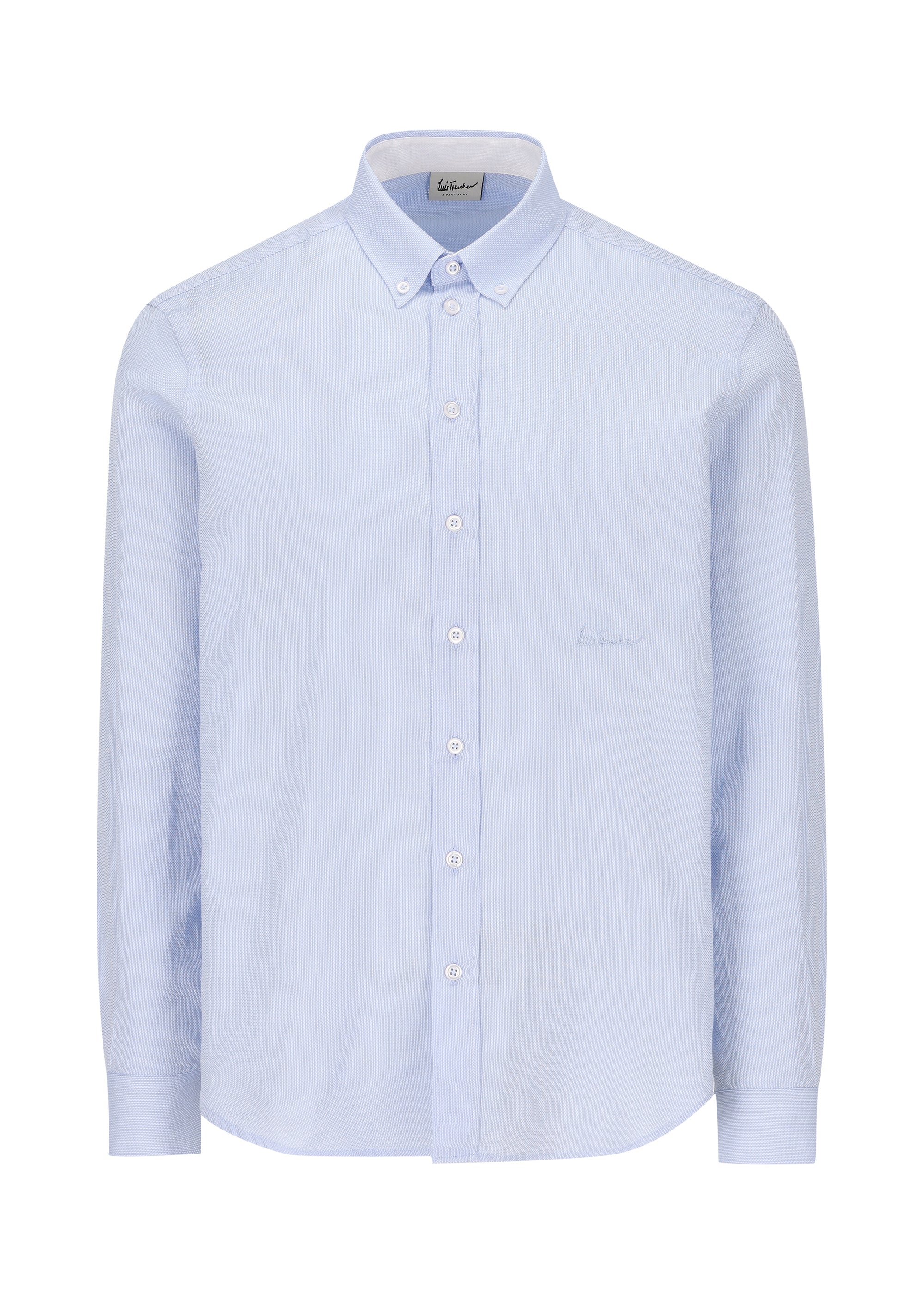 Luis Trenker Herren Hemd Lubenzio Struktur