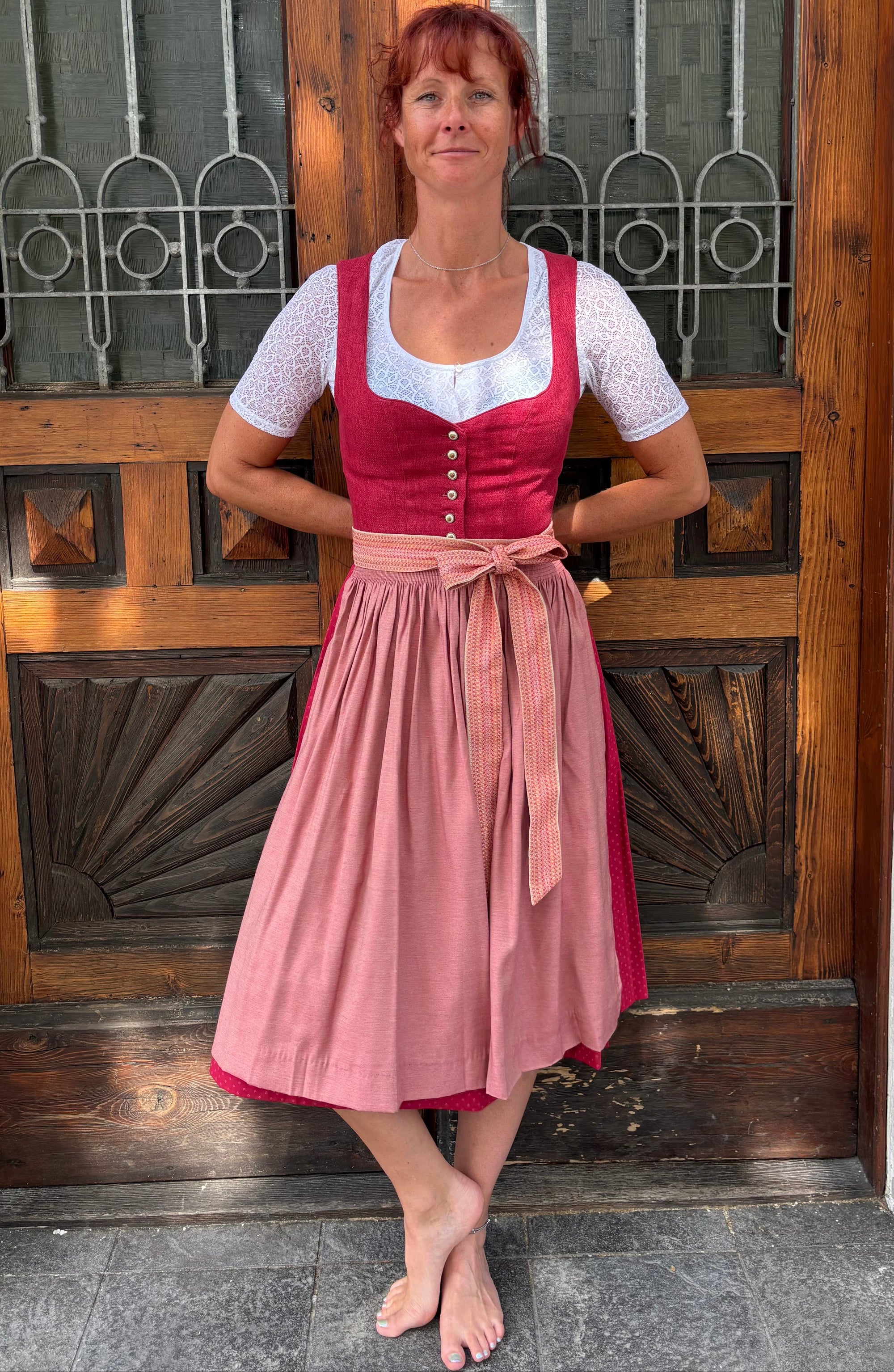 Hammerschmid Damen Dirndl Rothsee Rot