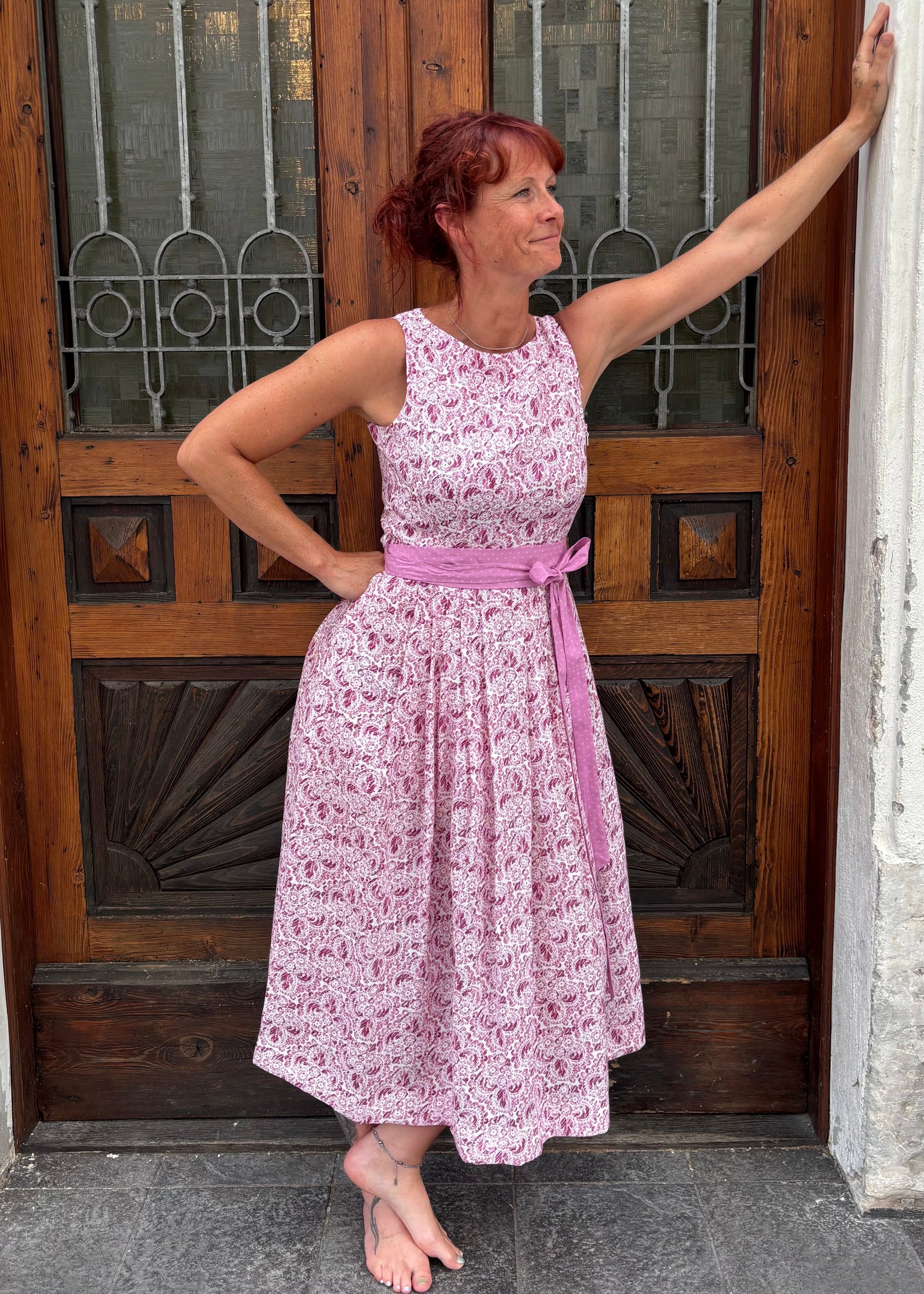 Hammerschmid Damen Kleid Sursee Rosa
