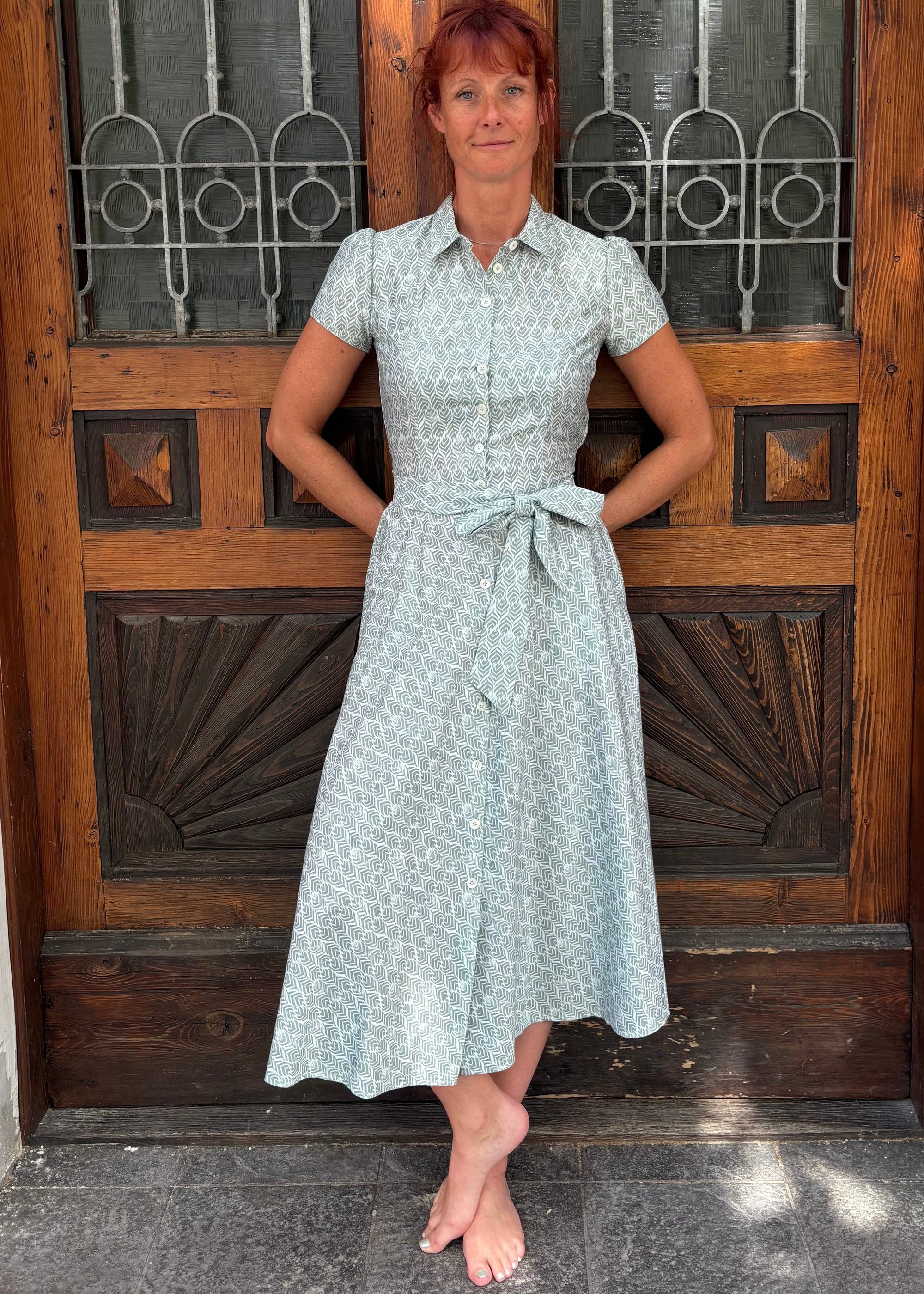 Hammerschmid Damen Kleid Weitsee Grün