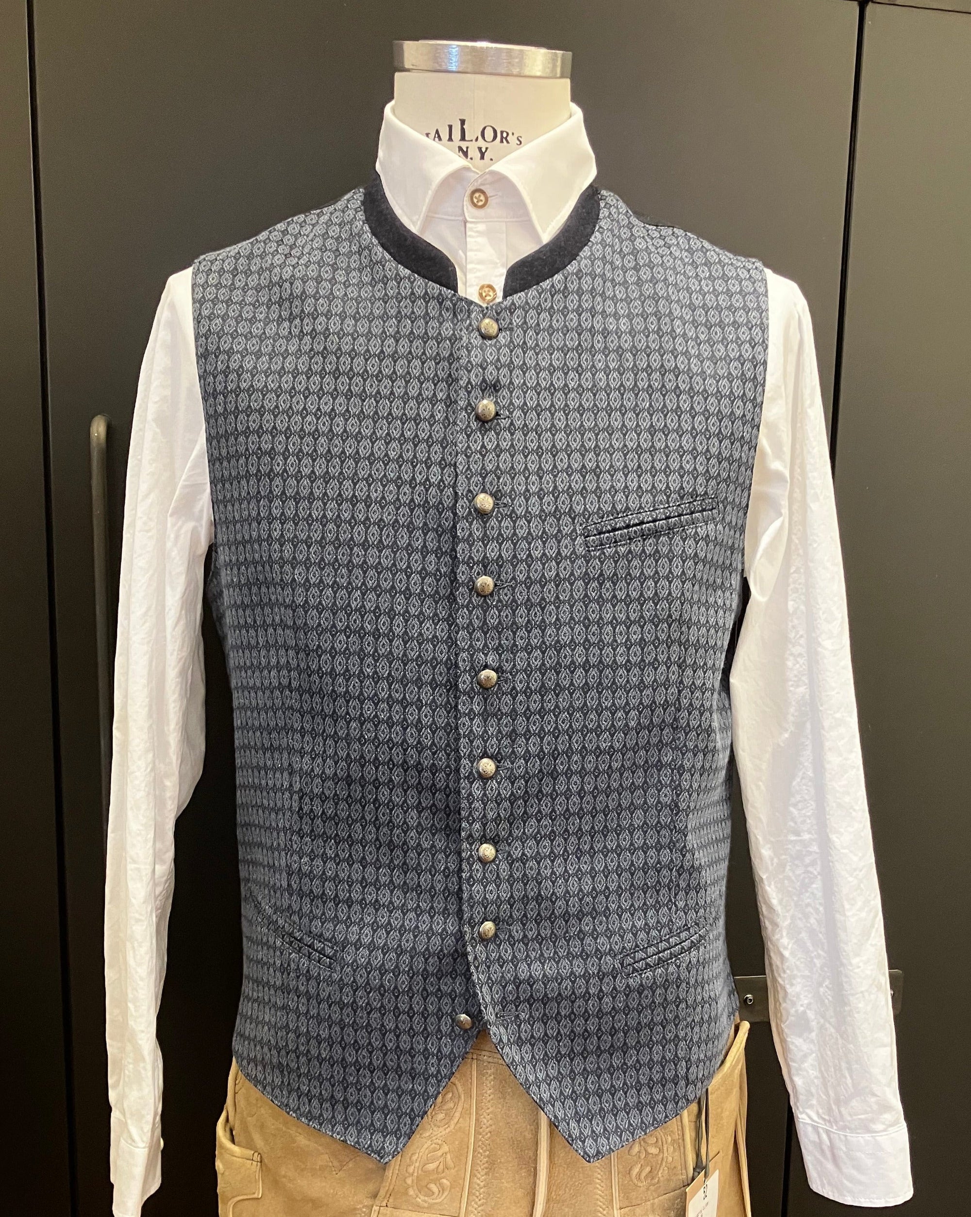 Hammerschmid Herren Weste Norbert Blau