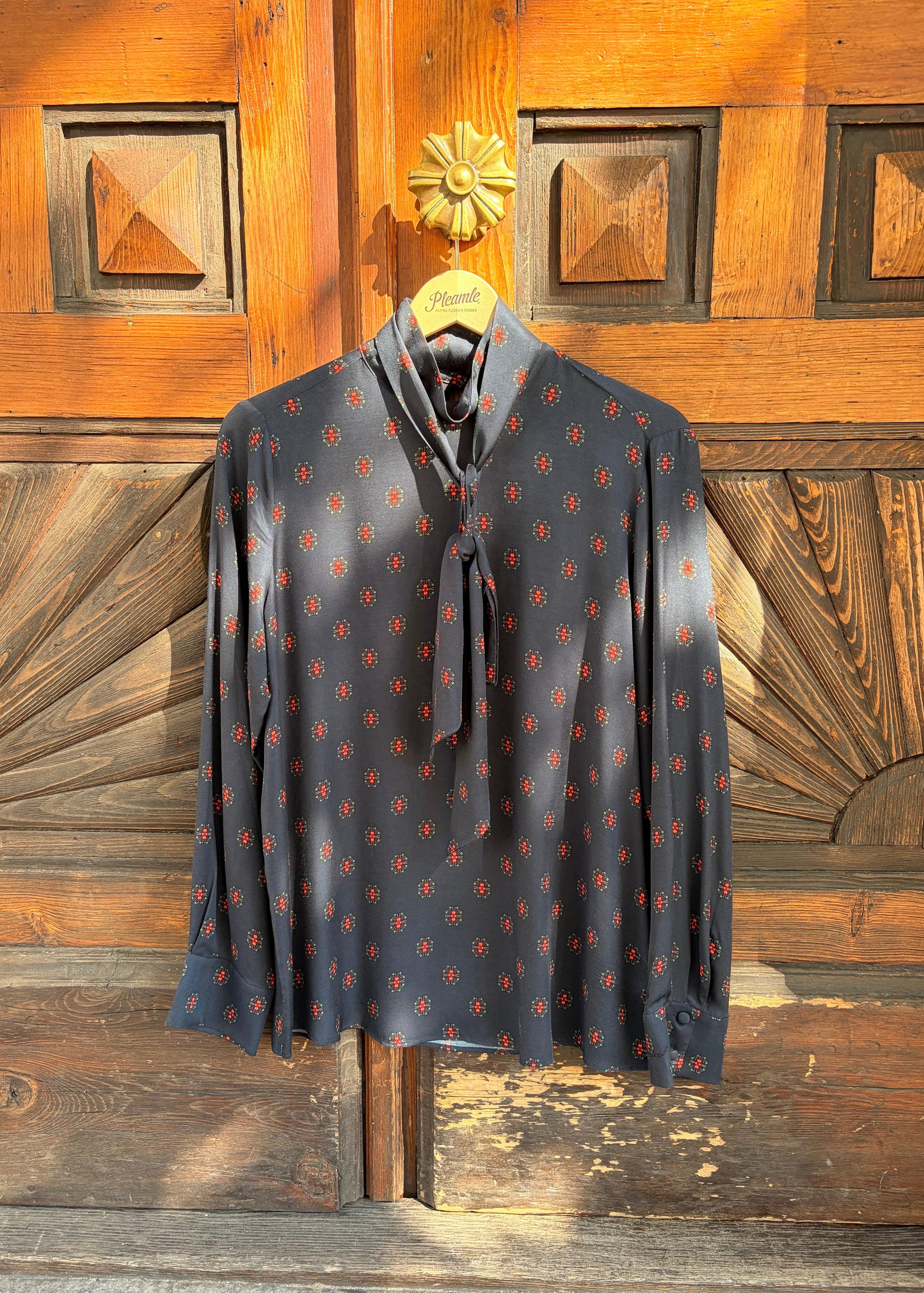 Luis Trenker Damen Bluse Lubianca blau