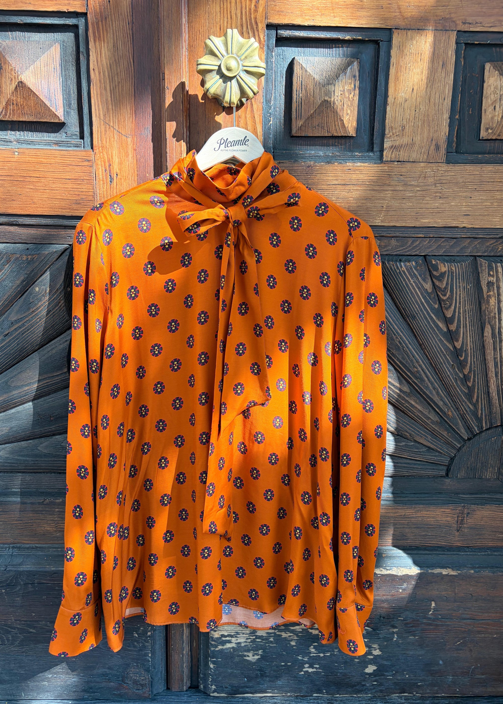 Luis Trenker Damen Bluse Lubianca orange