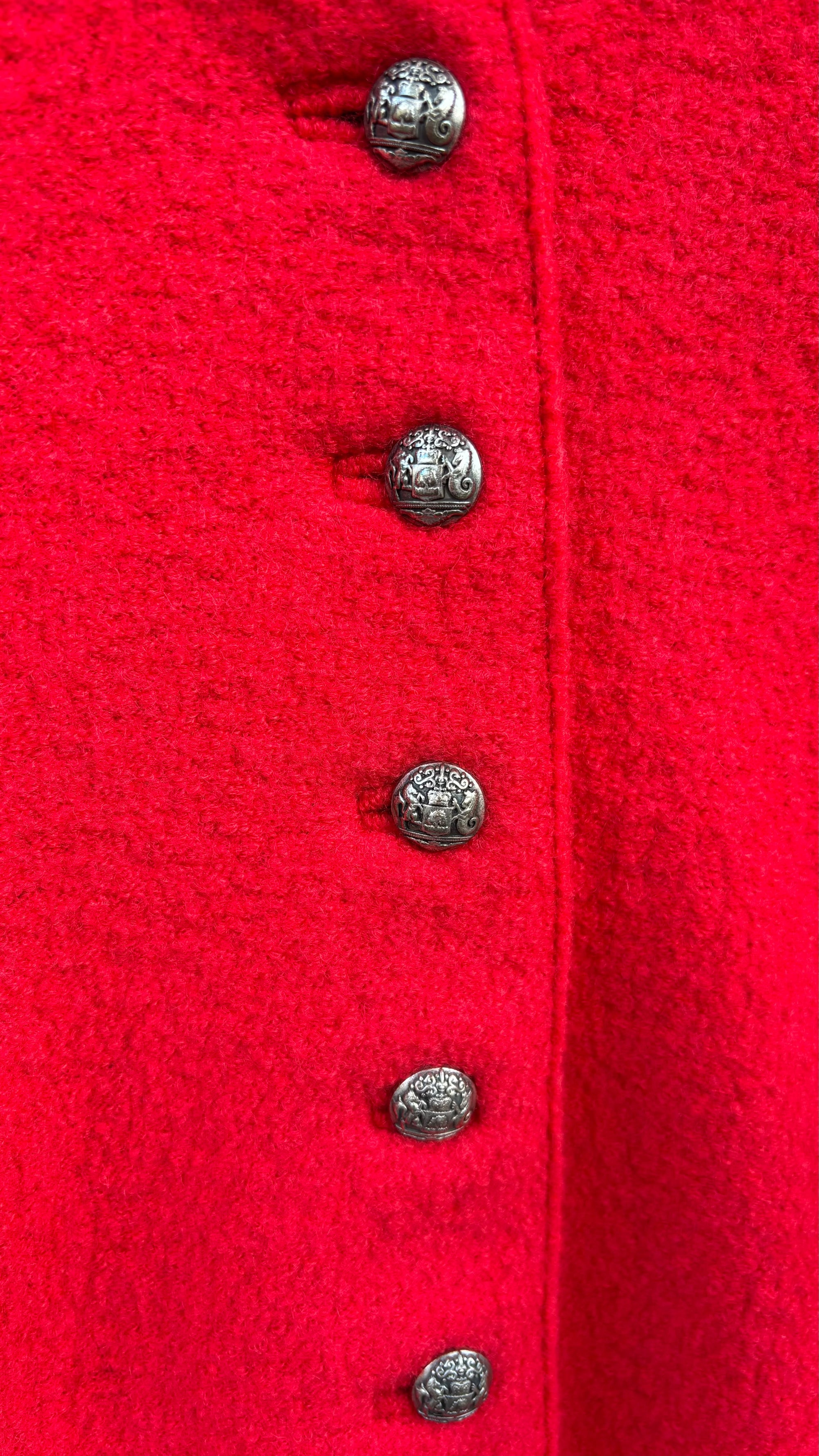 M. Feyrsinge Jacke Rot