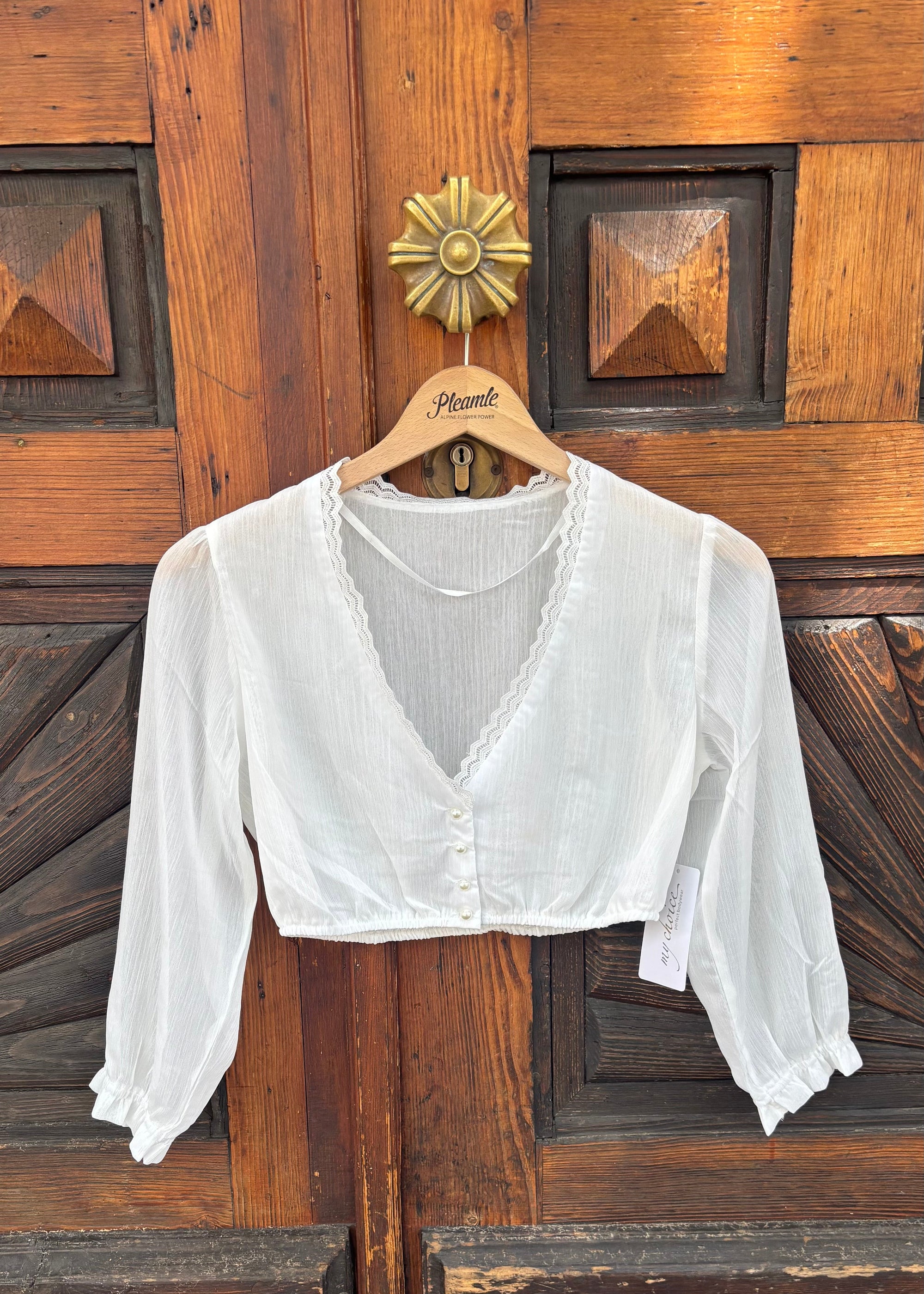 My Choice Damen Dirndlbluse Paulina