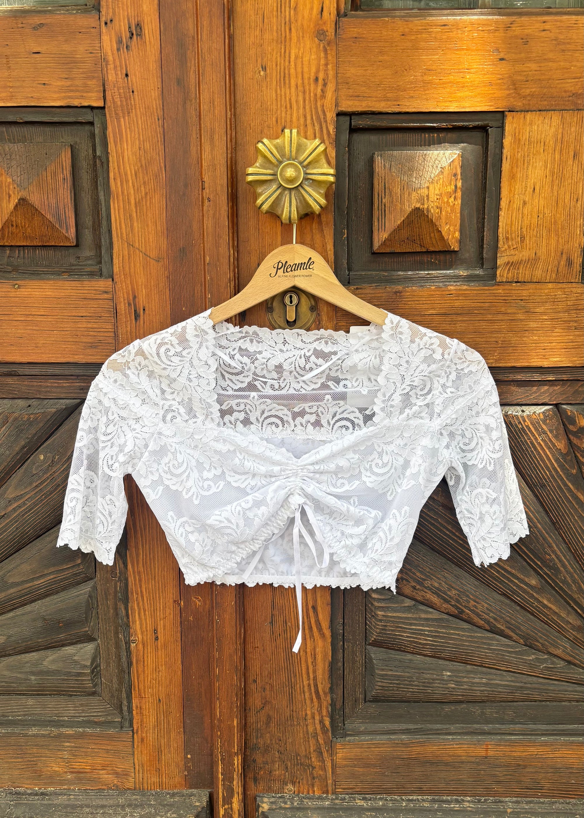 My Choice Dirndlbluse Anita weiß