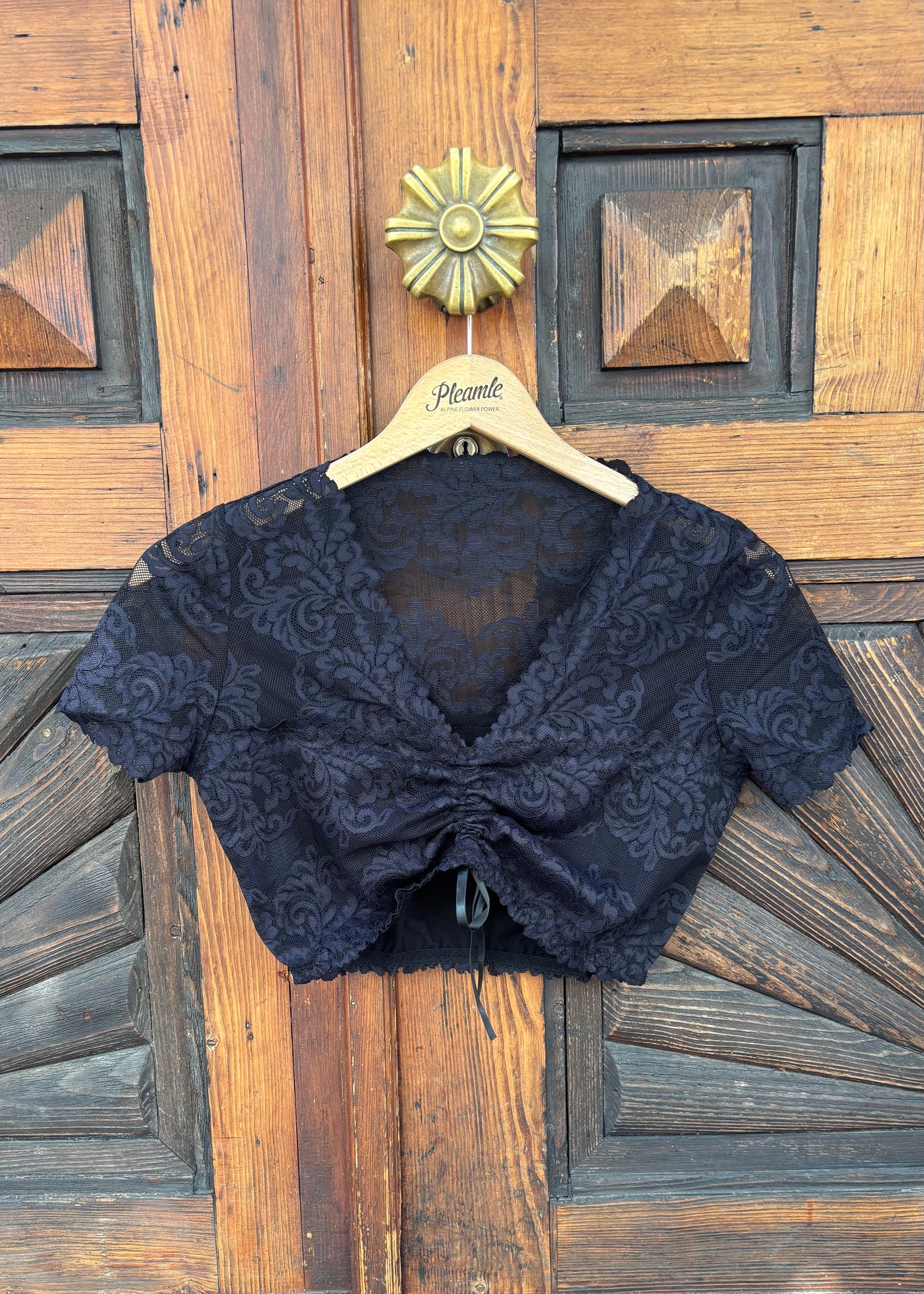 My Choice Dirndlbluse Amelie Schwarz