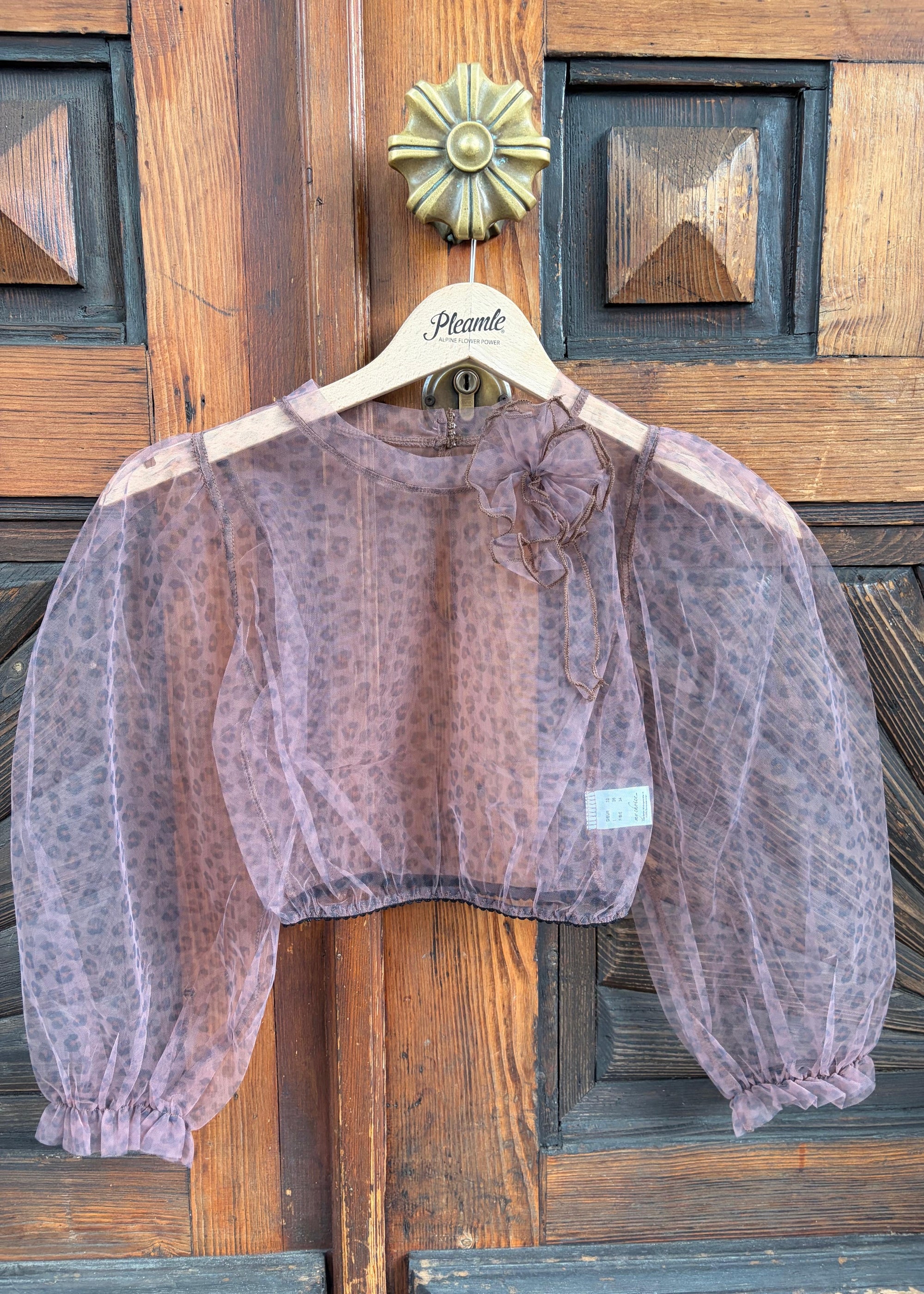 My Choice Dirndlbluse Gheeta Braun