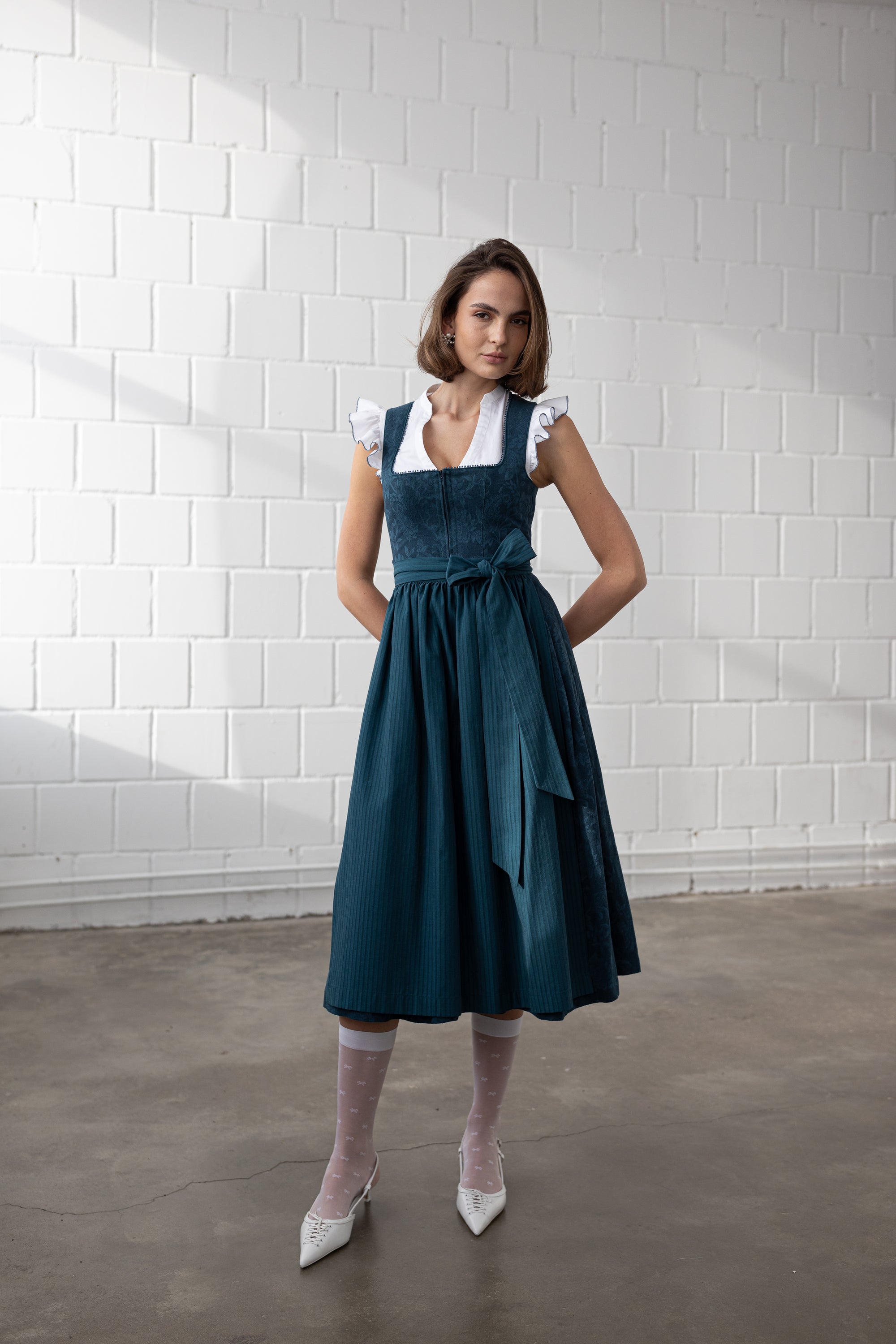 Marjo Dirndl Thalora Blautanne