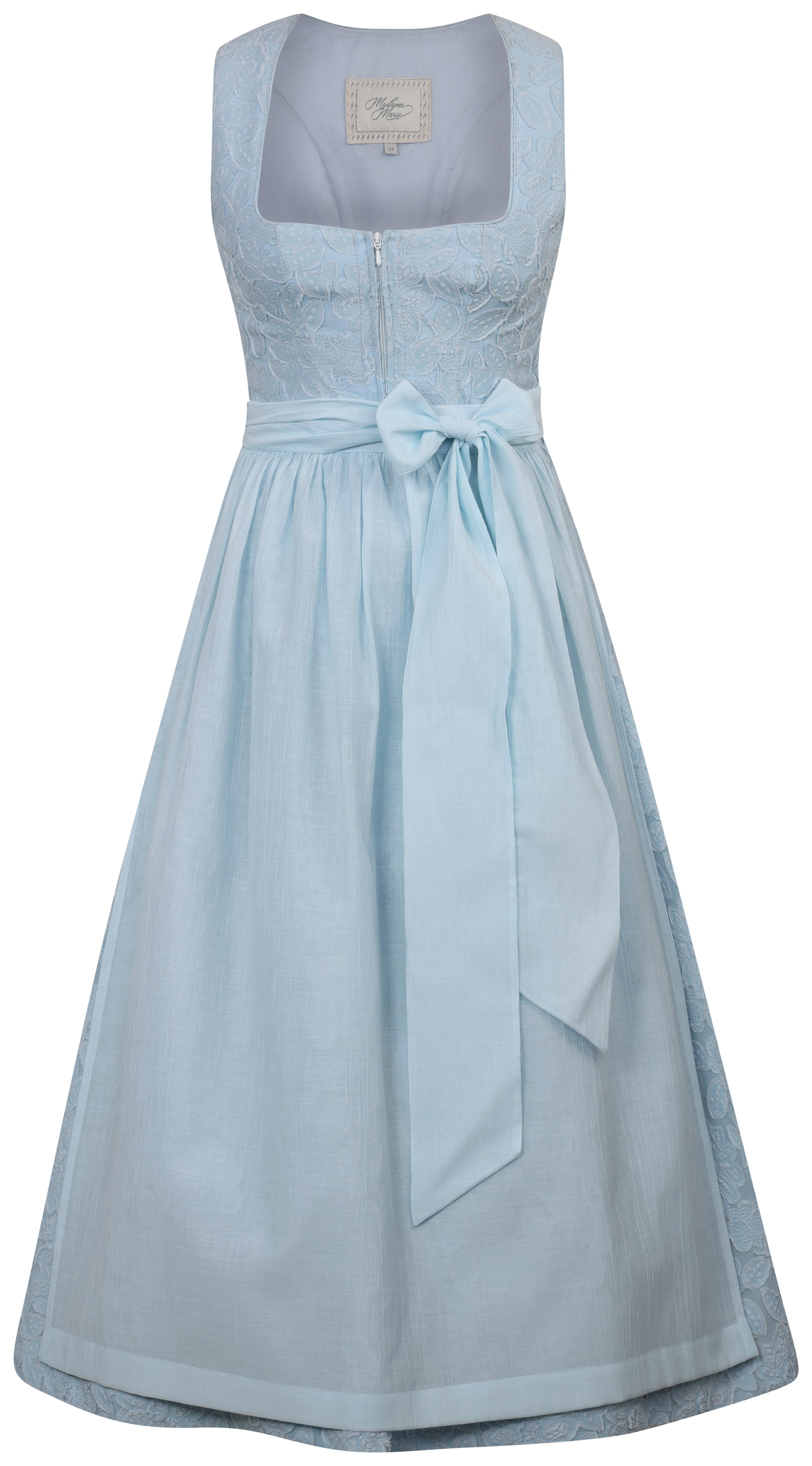Marjo Dirndl Thavirea Eisblau 80cm