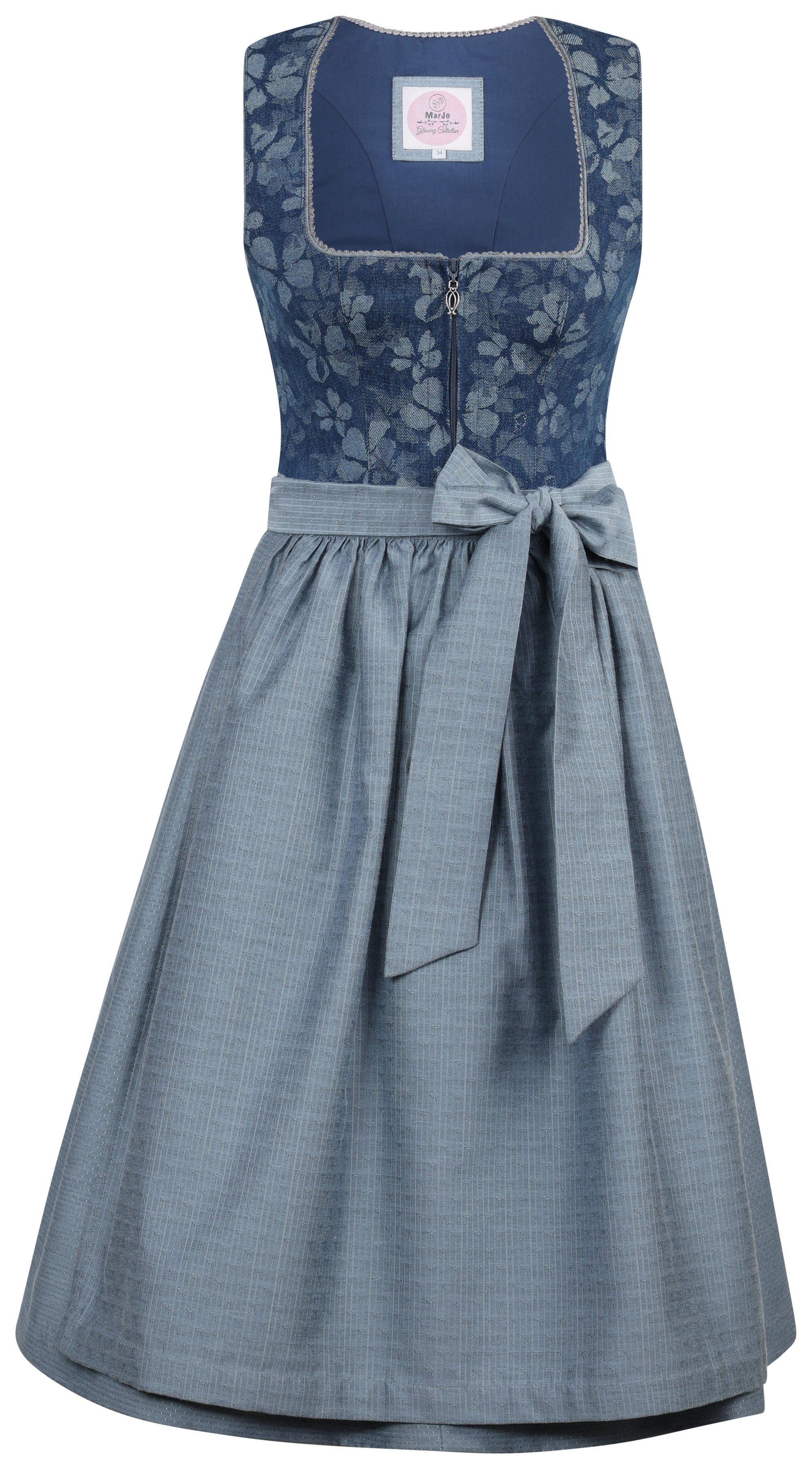 Marjo Dirndl Gachenbach Vintage Blue
