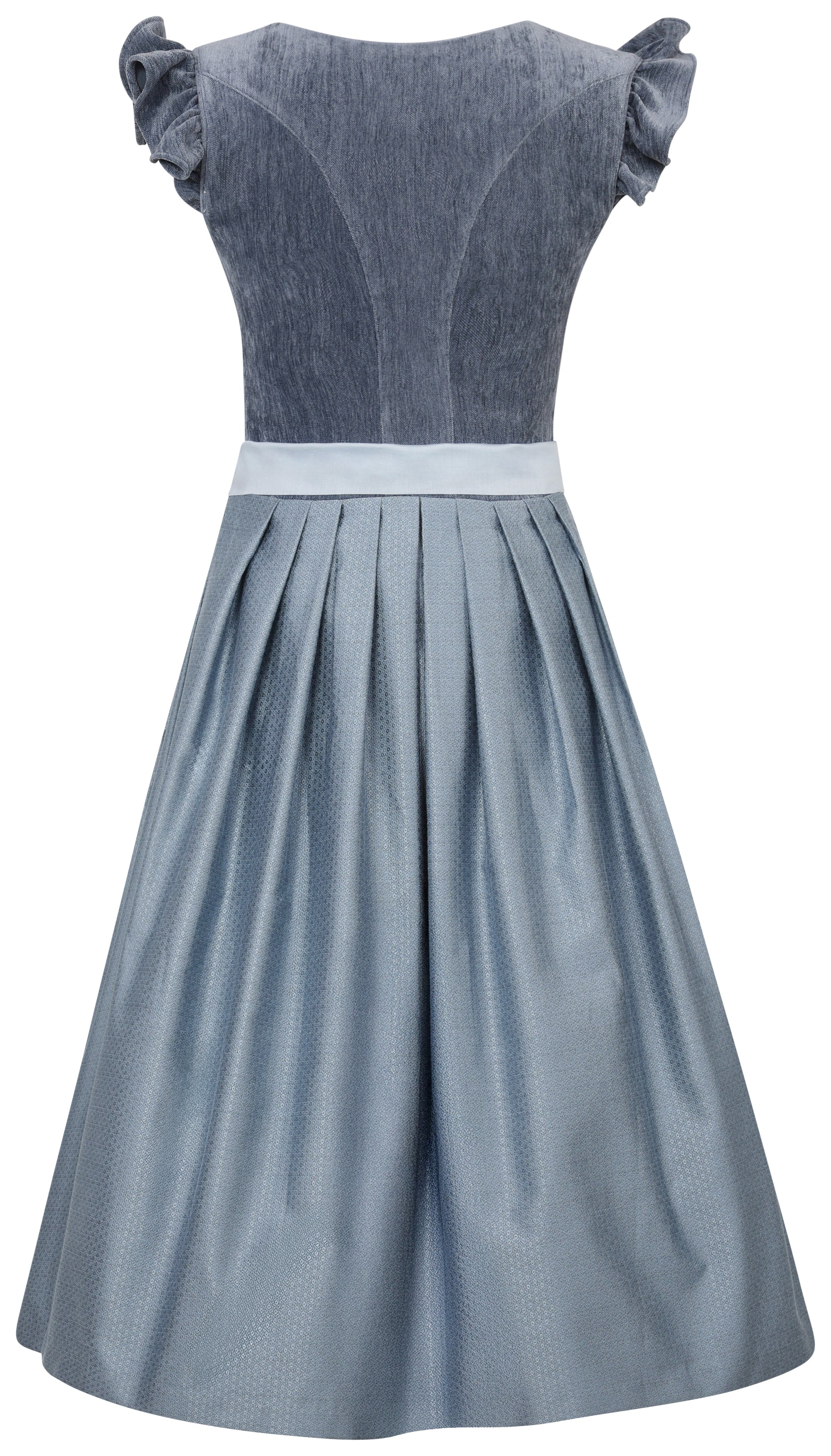 Marjo Dirndl Hochwinkel Himmelblau 75cm