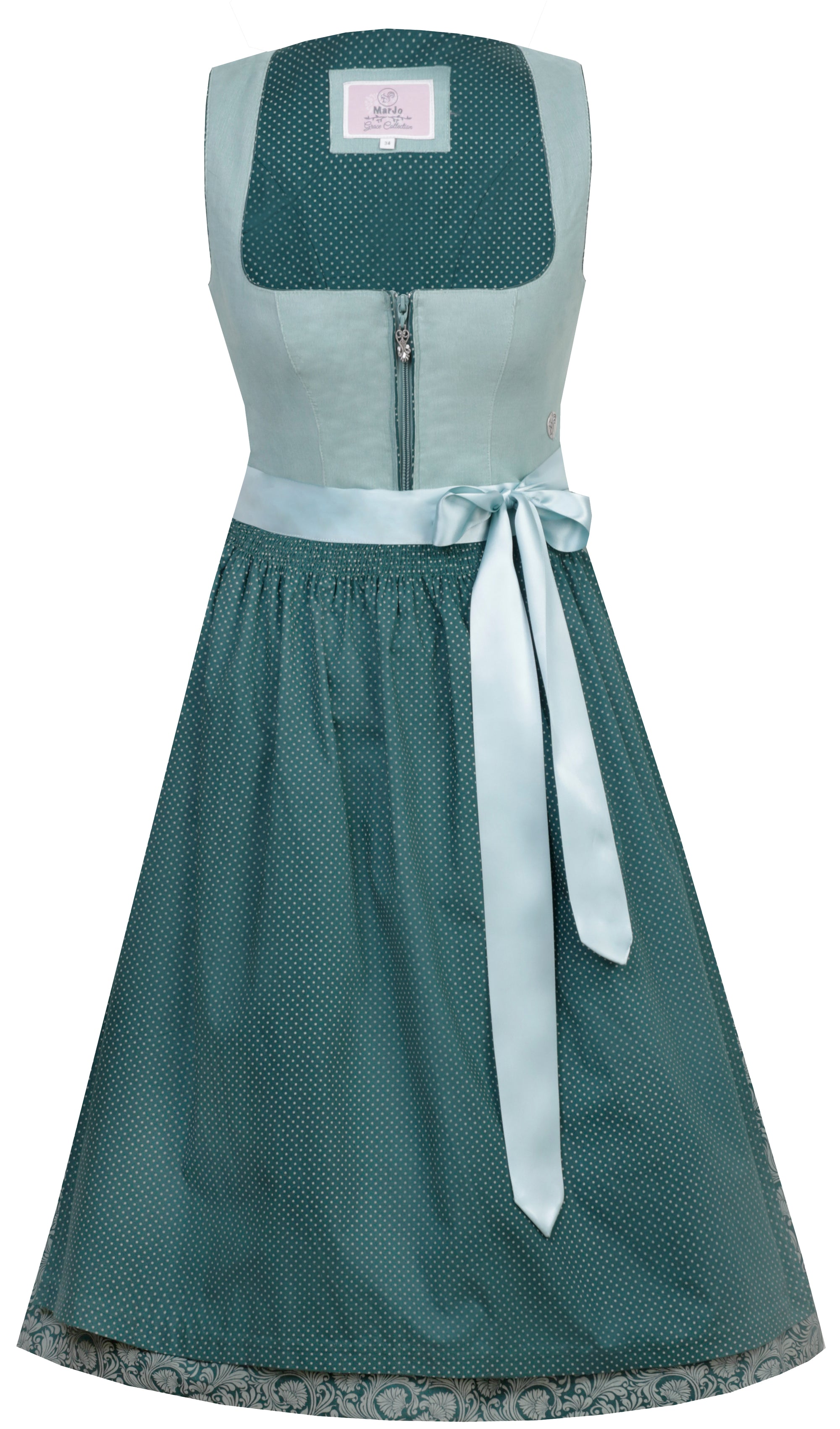 MarJo Dirndl Conny Flaschengrün
