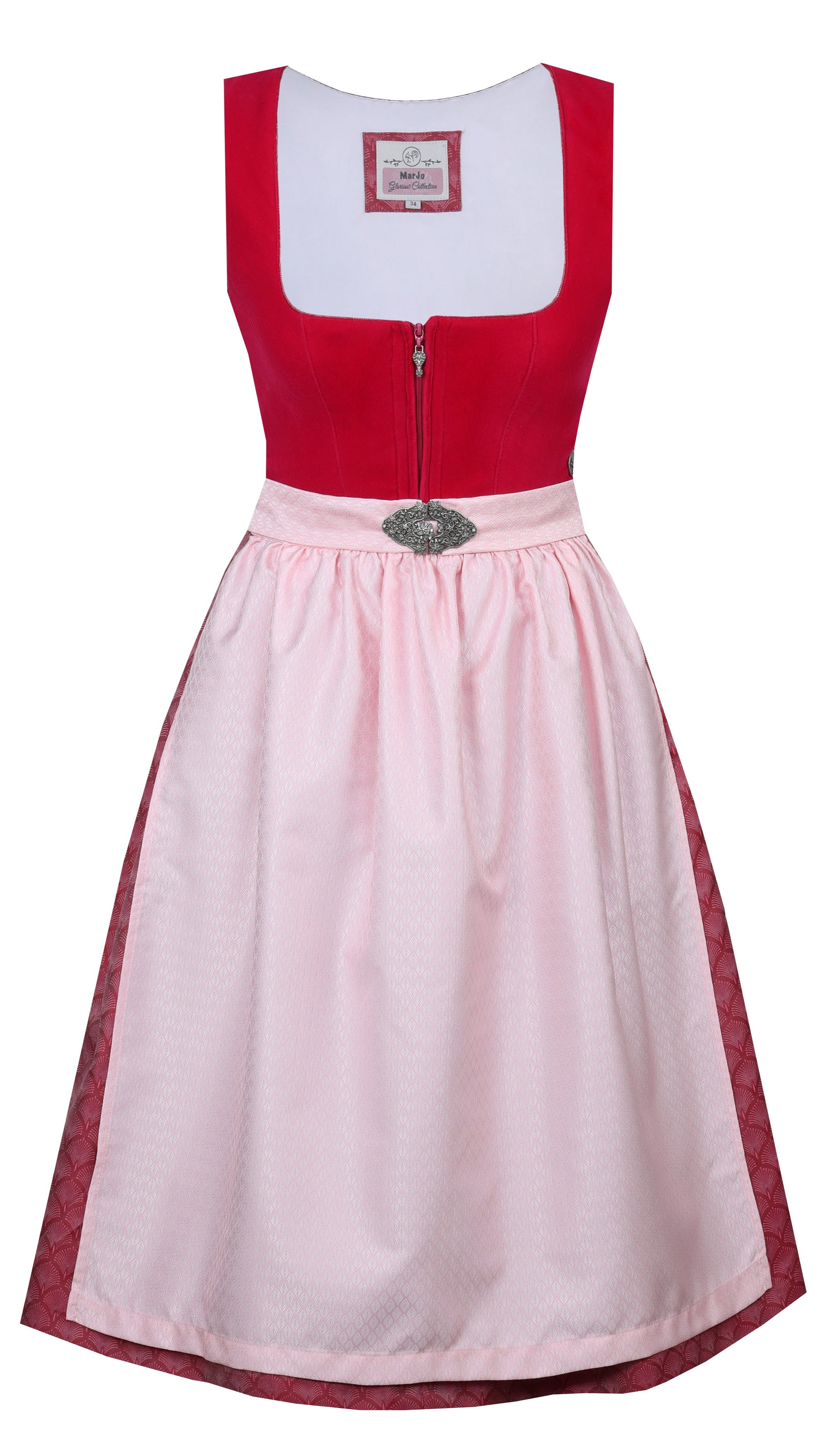 MarJo Dirndl Grafling Fuchsia