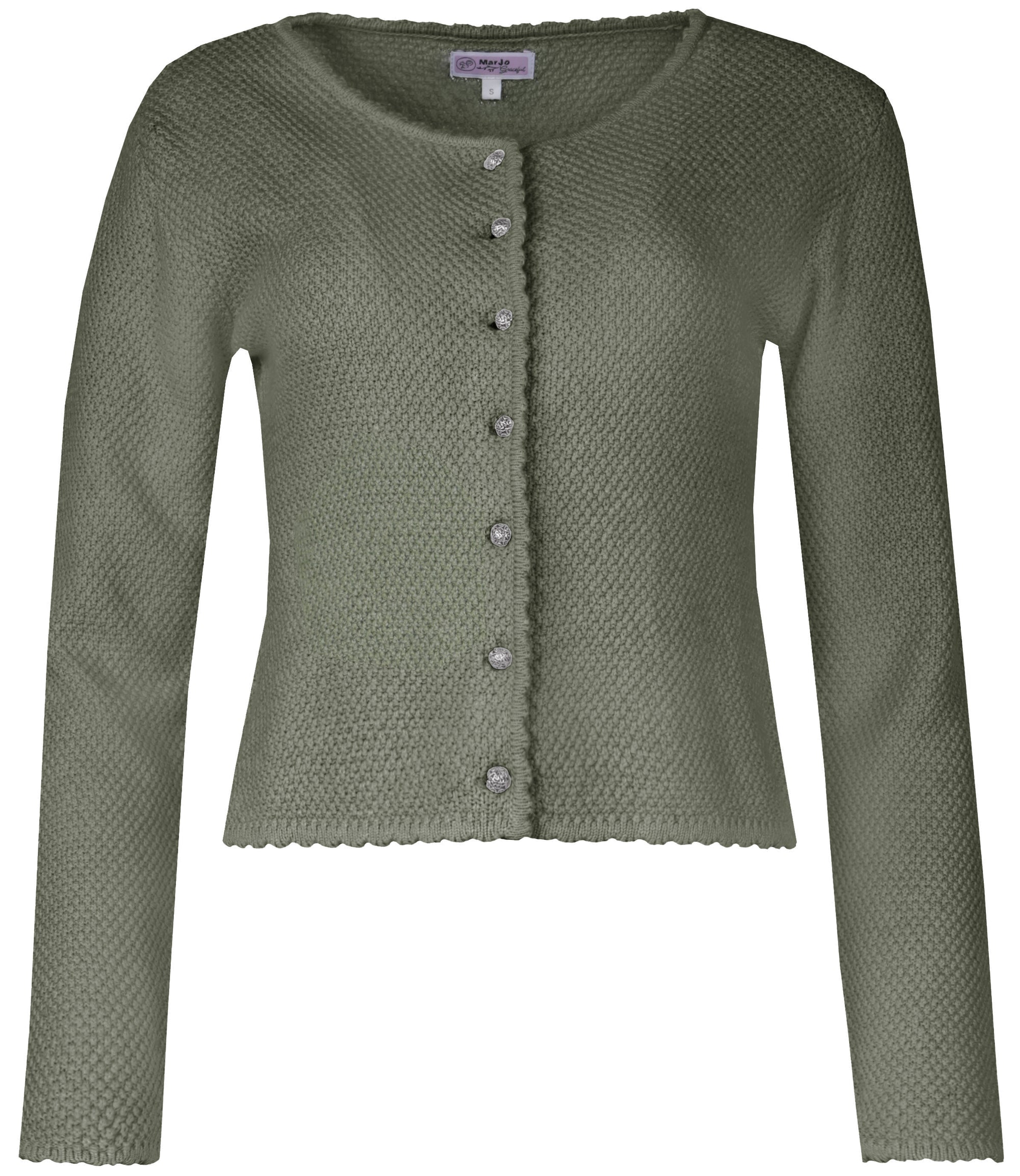 Marjo Damen Strickjacke Vilseck Pinie