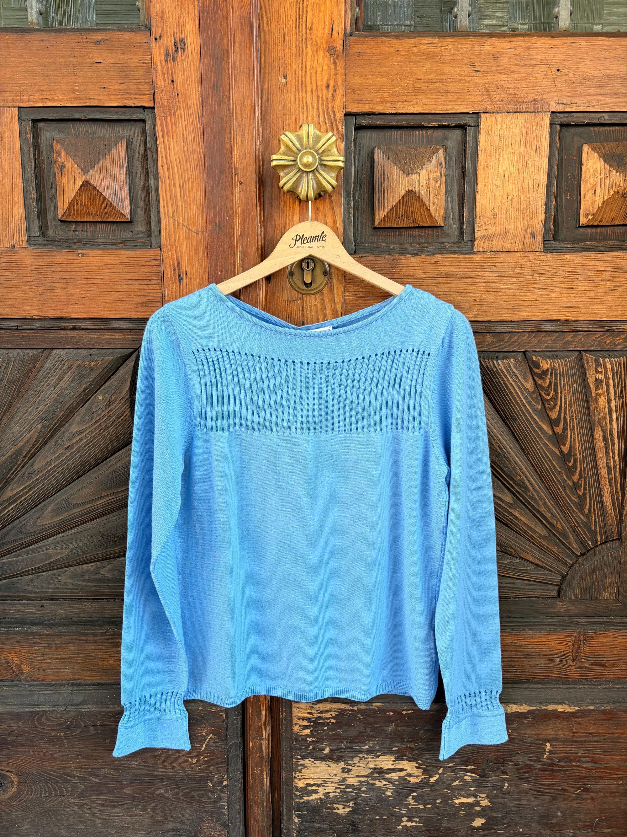 Rags to Riches Pulli Jaqueline Hellblau