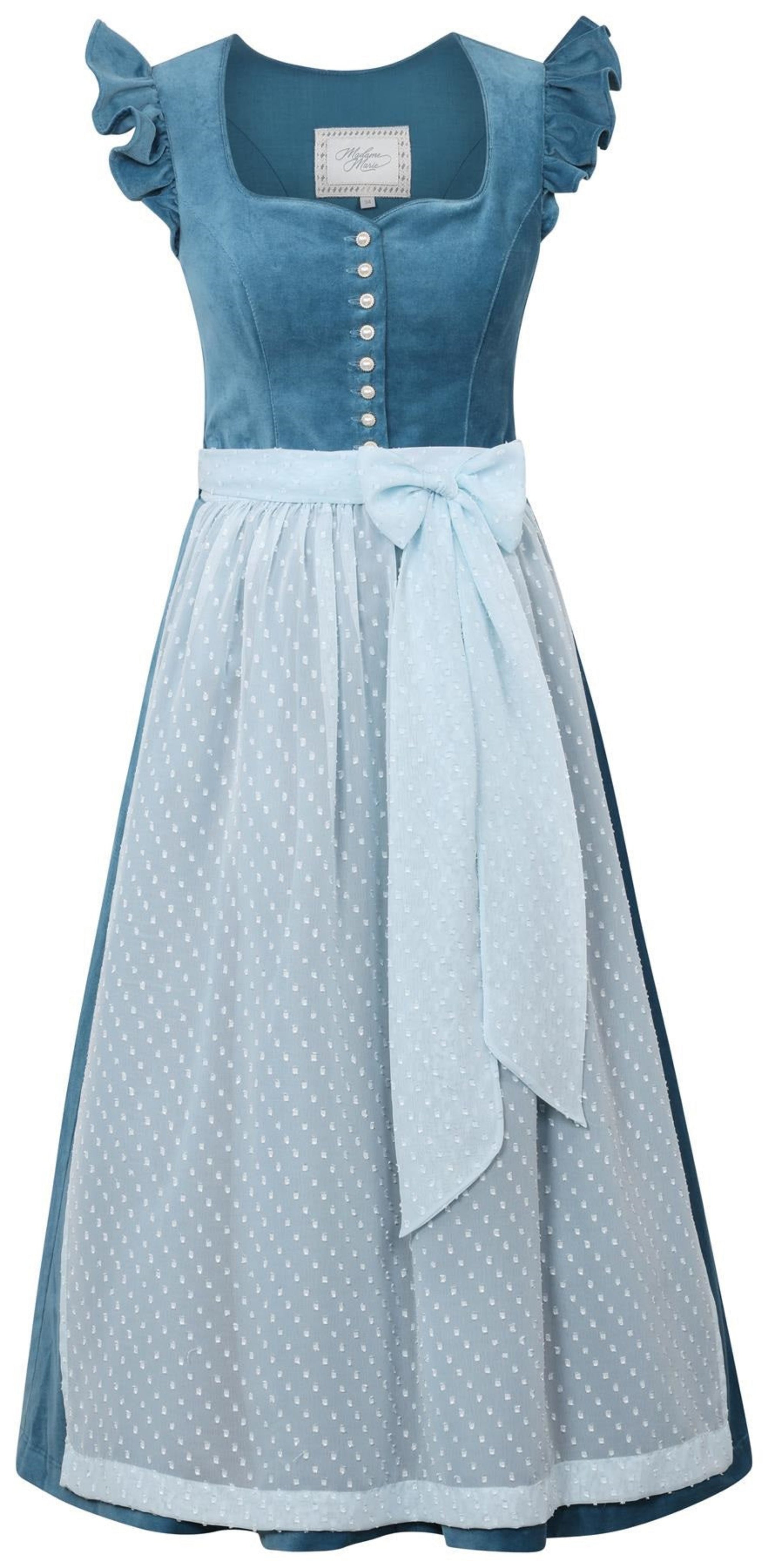 Marjo Dame Dirndl Soralyn Blau