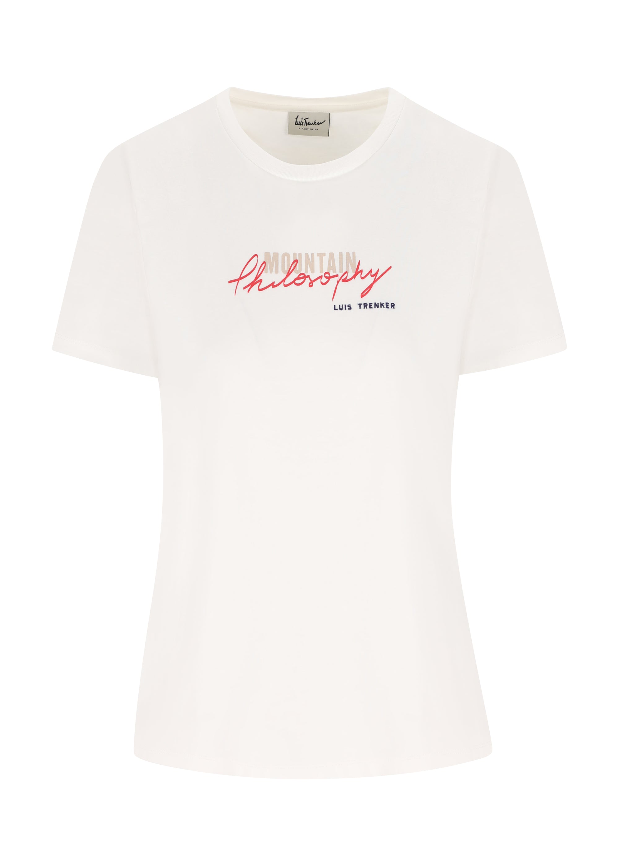 Luis Trenker Damen Shirt Philosophistin Weiss