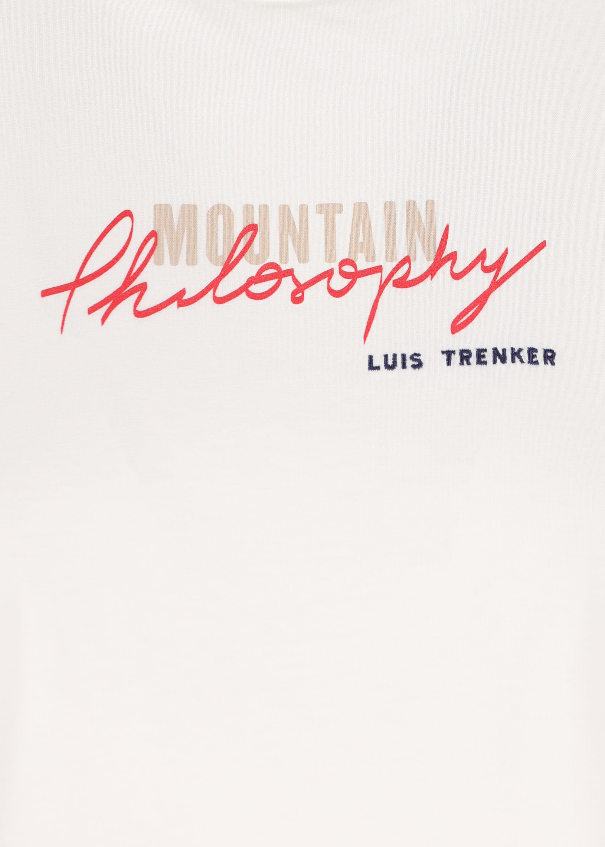 Luis Trenker Damen Shirt Philosophistin Weiss