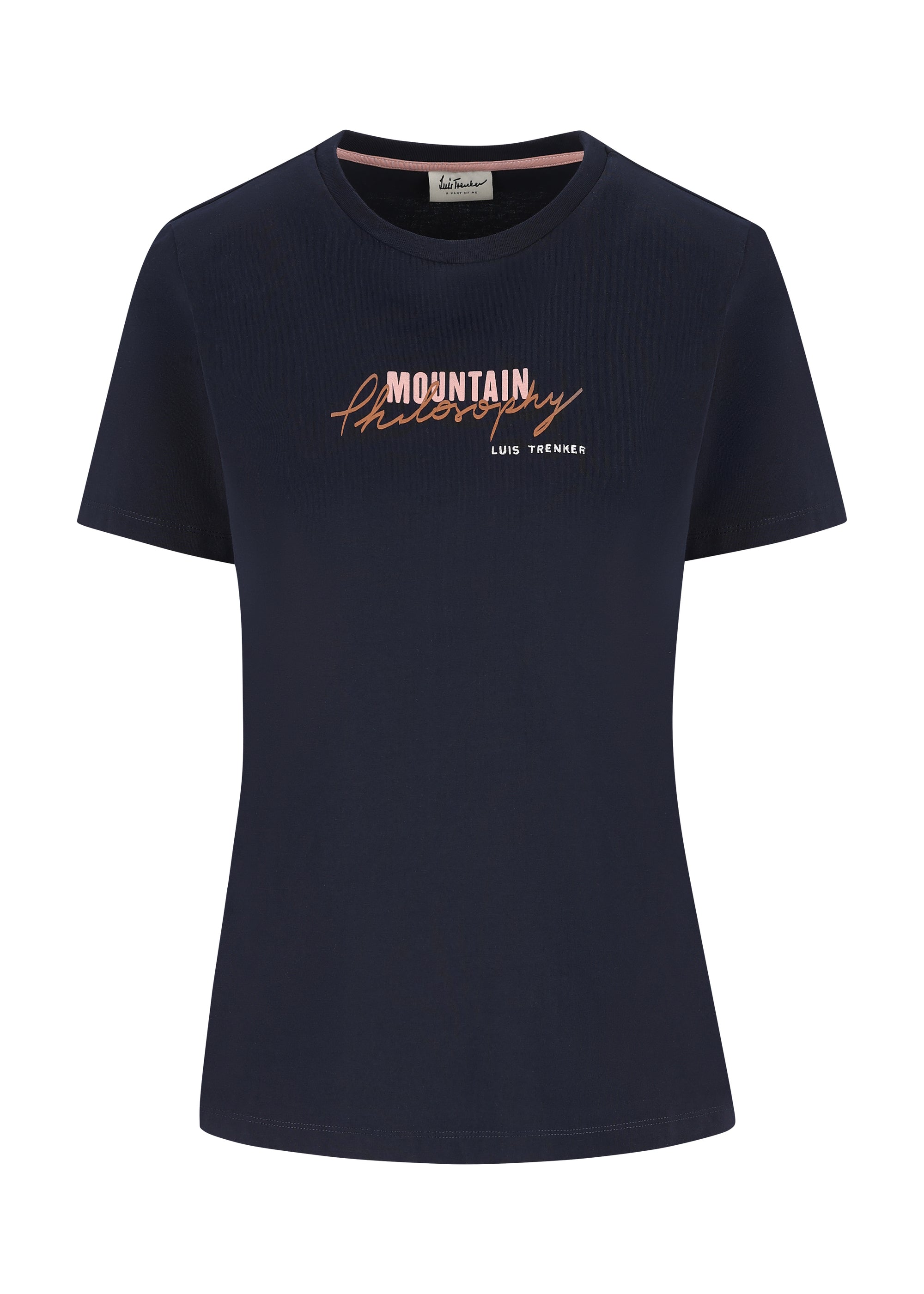 Luis Trenker Damen Shirt Philosophistin Blau