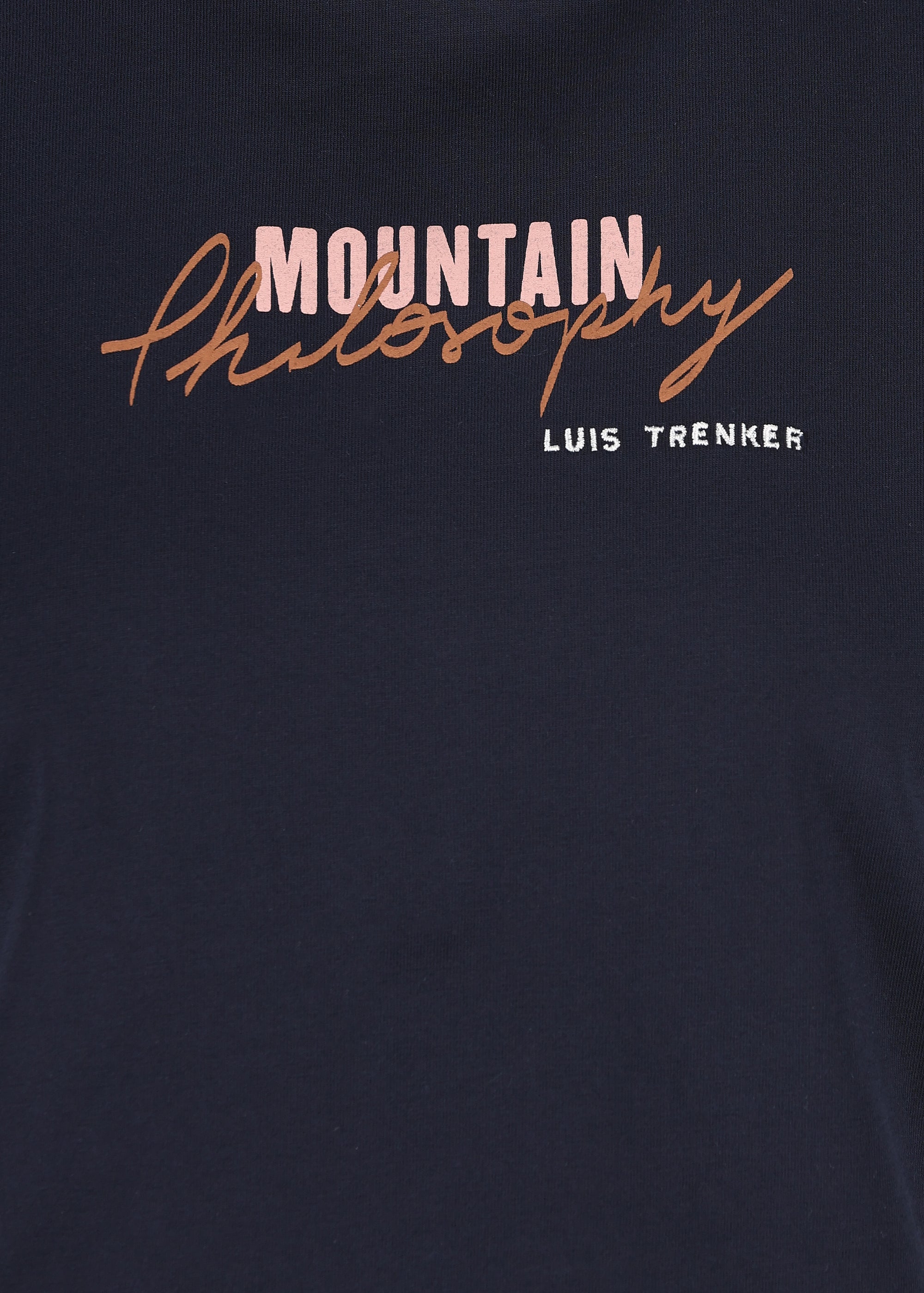 Luis Trenker Damen Shirt Philosophistin Blau