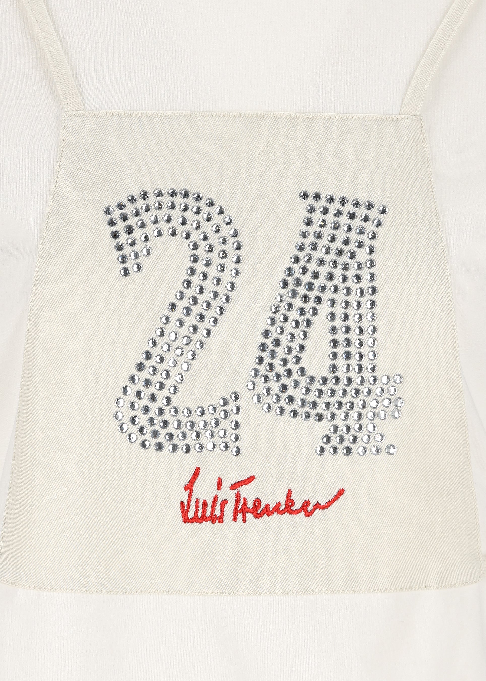 Luis Trenker Damen Shirt Startnummer Weiss
