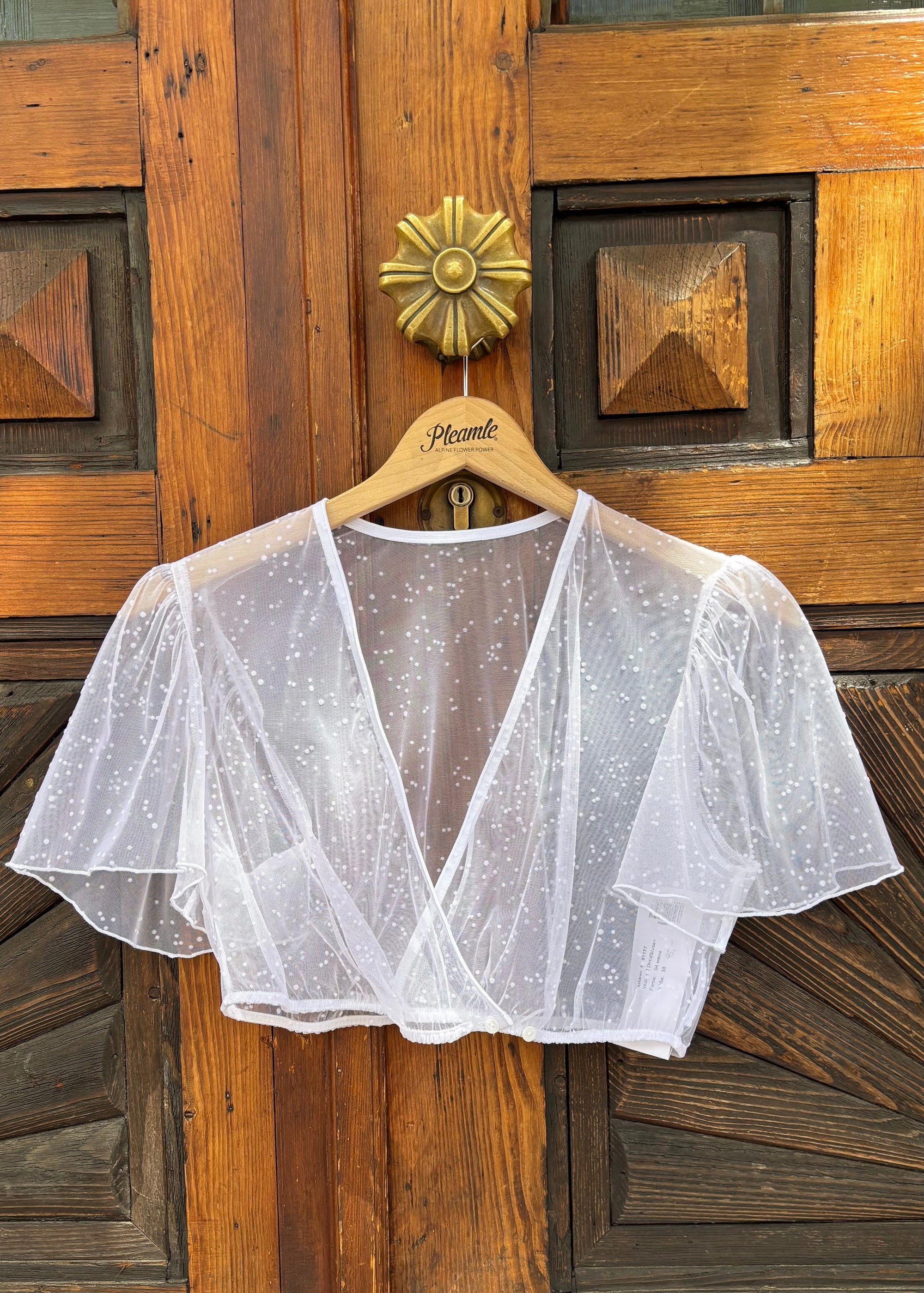Waldorff Dirndlbluse Transparent