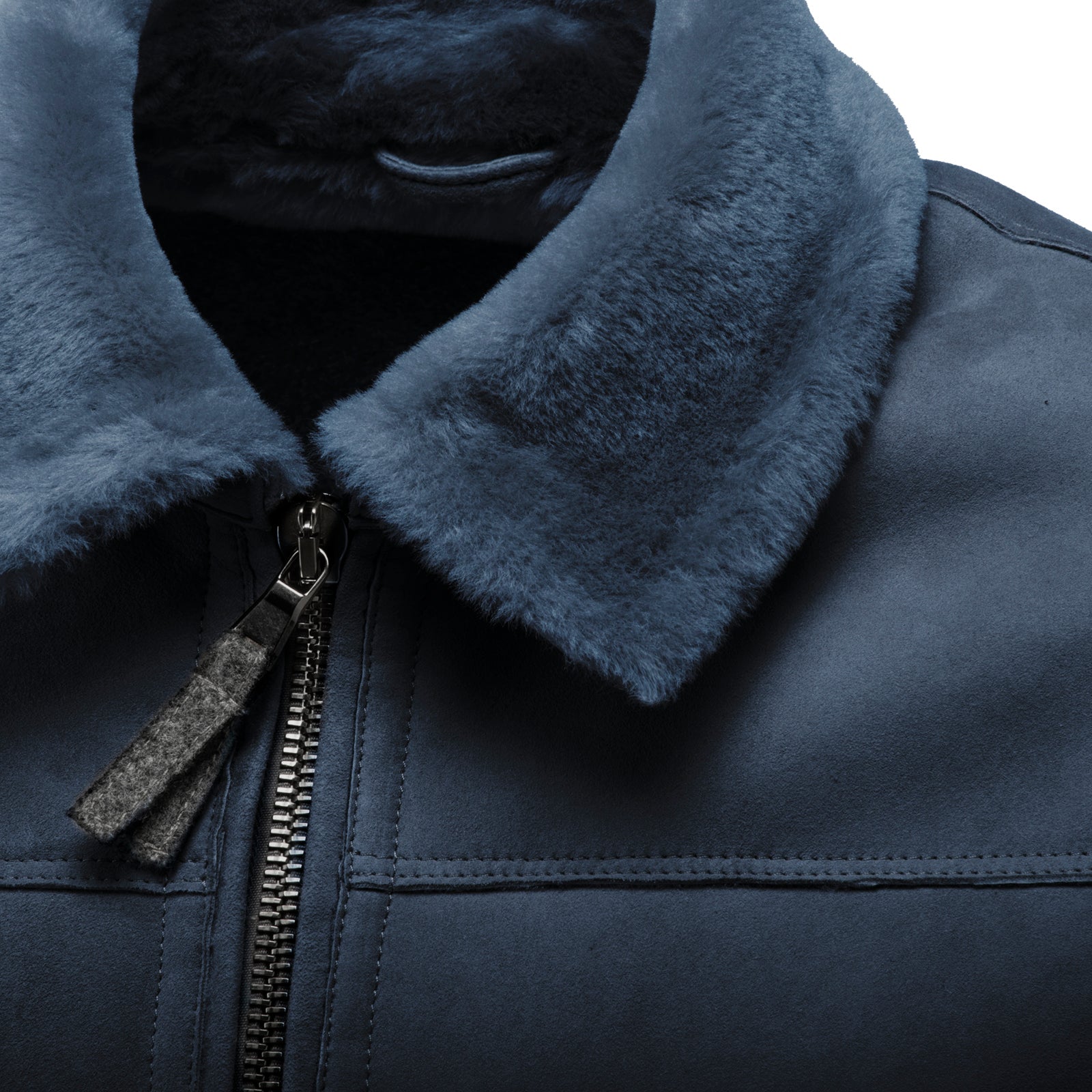 Light Shearling Bomber