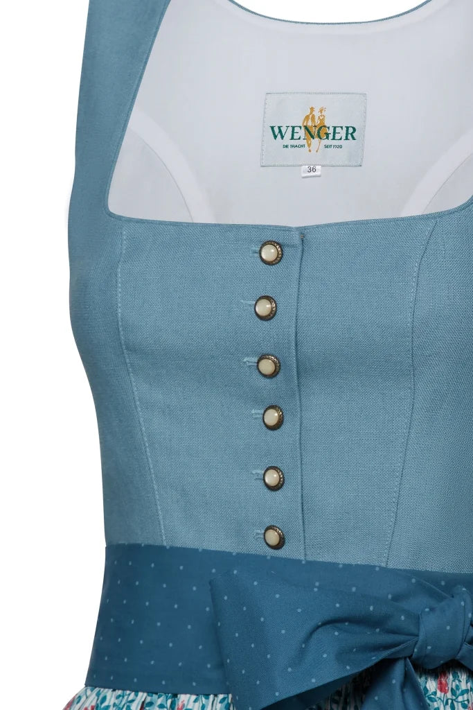 Wenger Damen Dirndl Elisa Blau