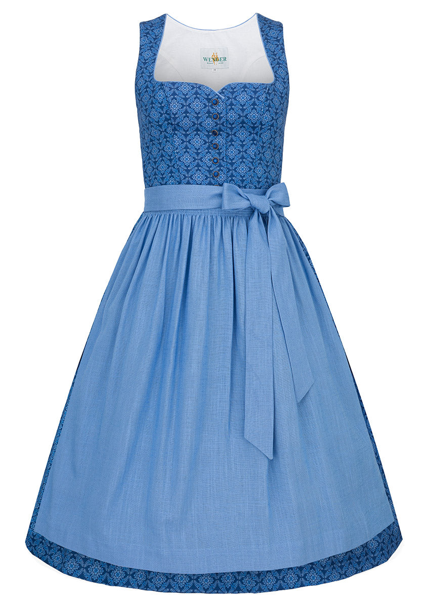 Wenger Damen Dirndl Emelie Blau
