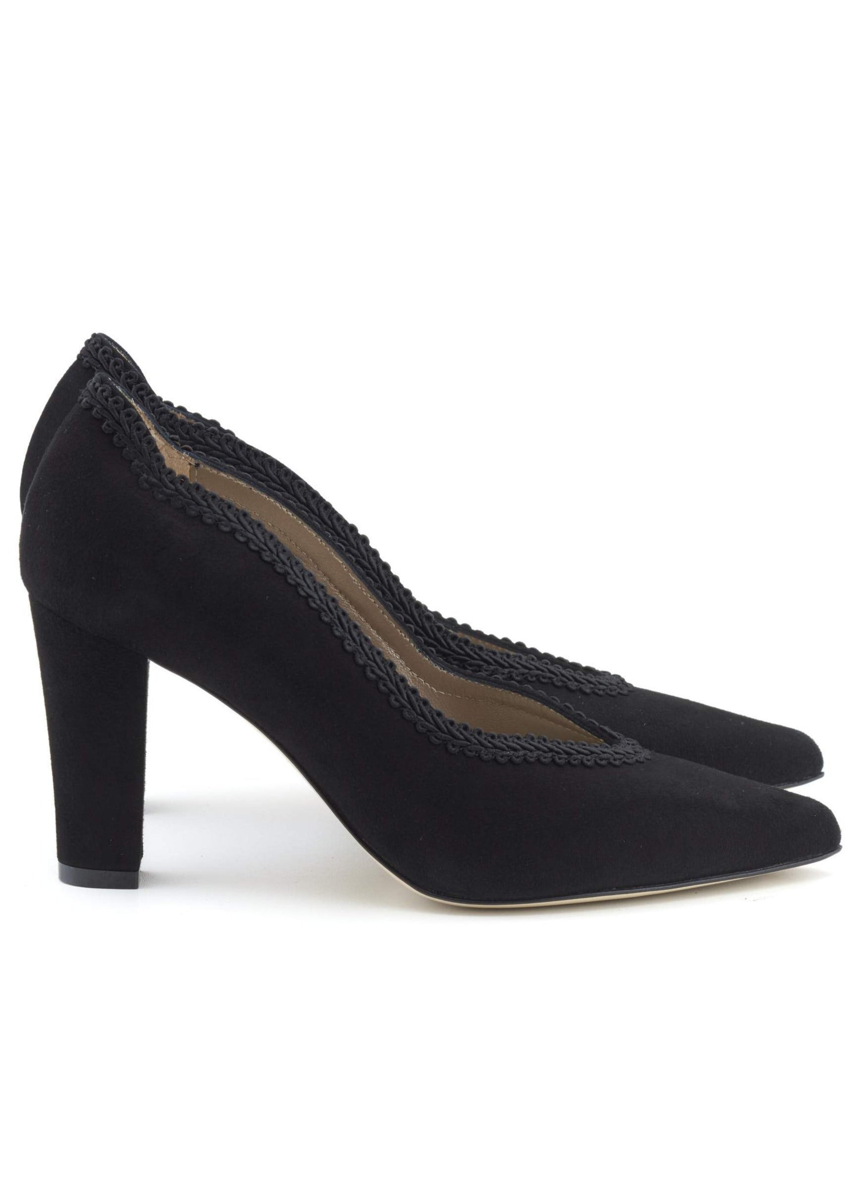 dirndl+bua Damen Pump Schwarz