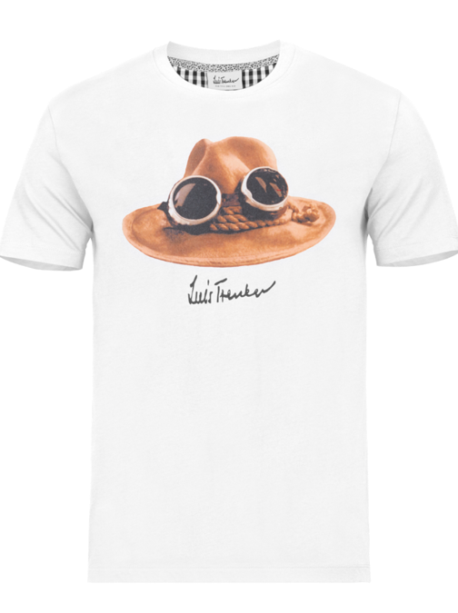 Luis Trenker Herren Shirt Hut Wei?