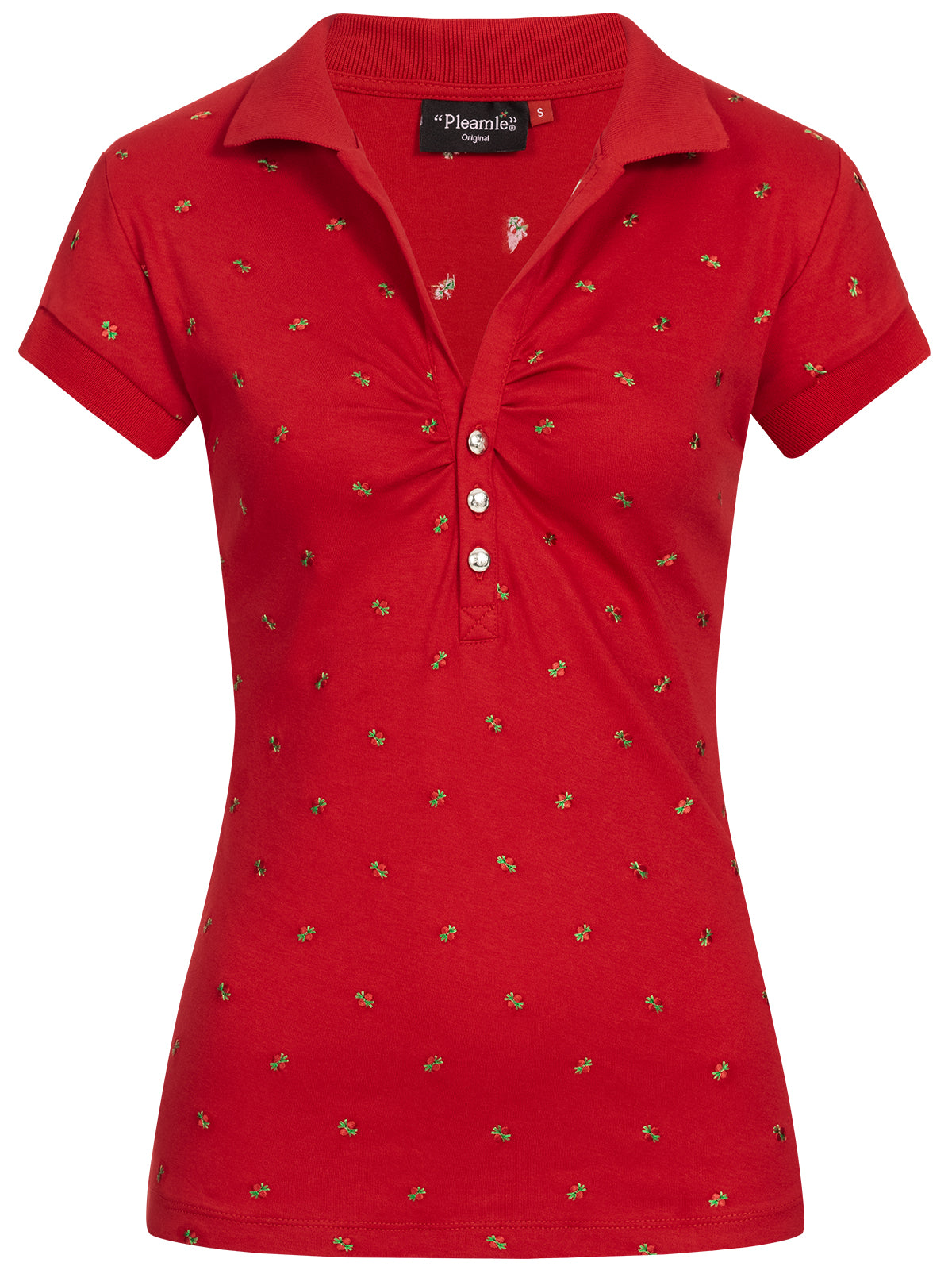 Pleamle Damen Polo rot